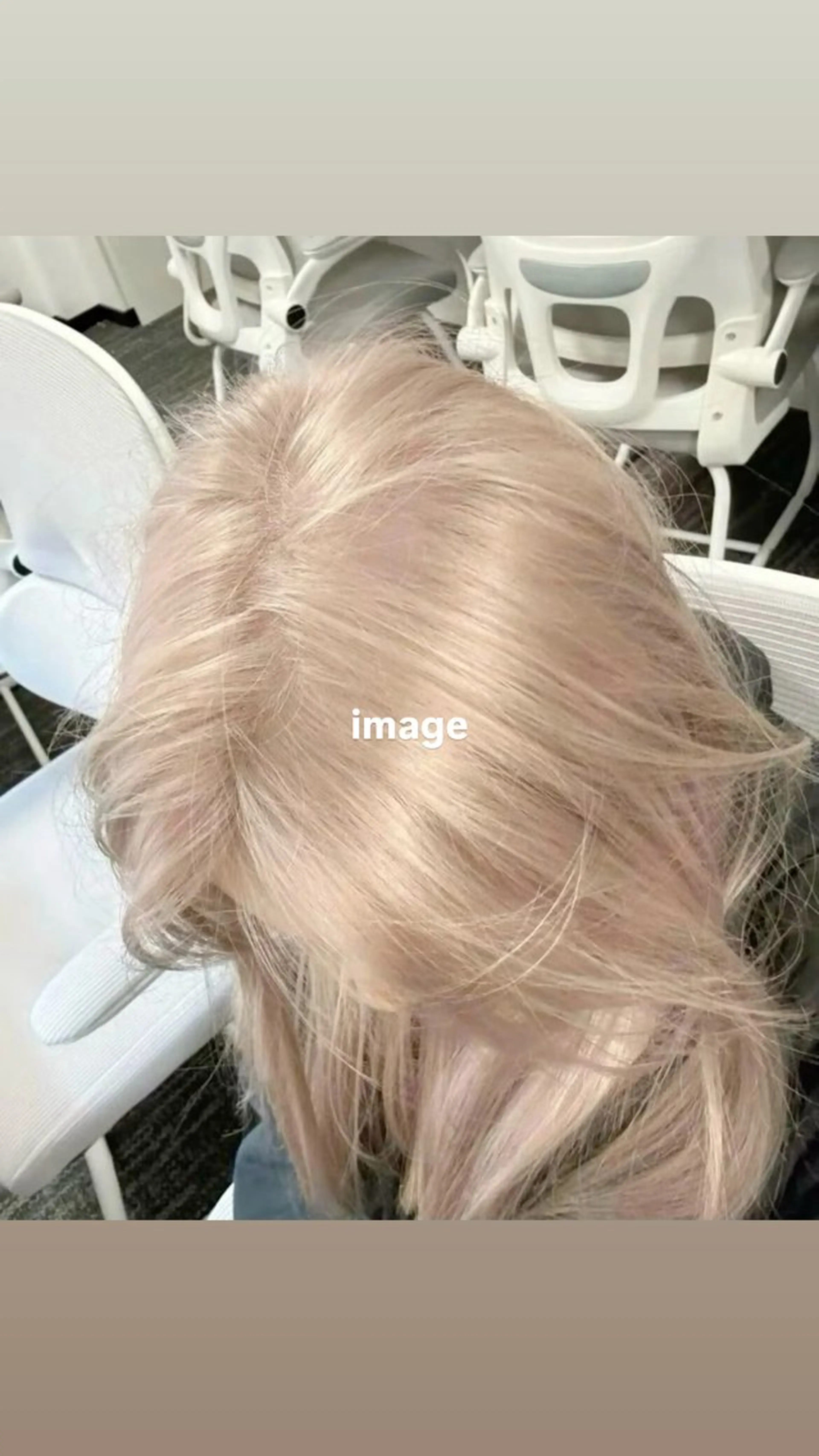 カラー MINX 白石 漣のヘアスタイル