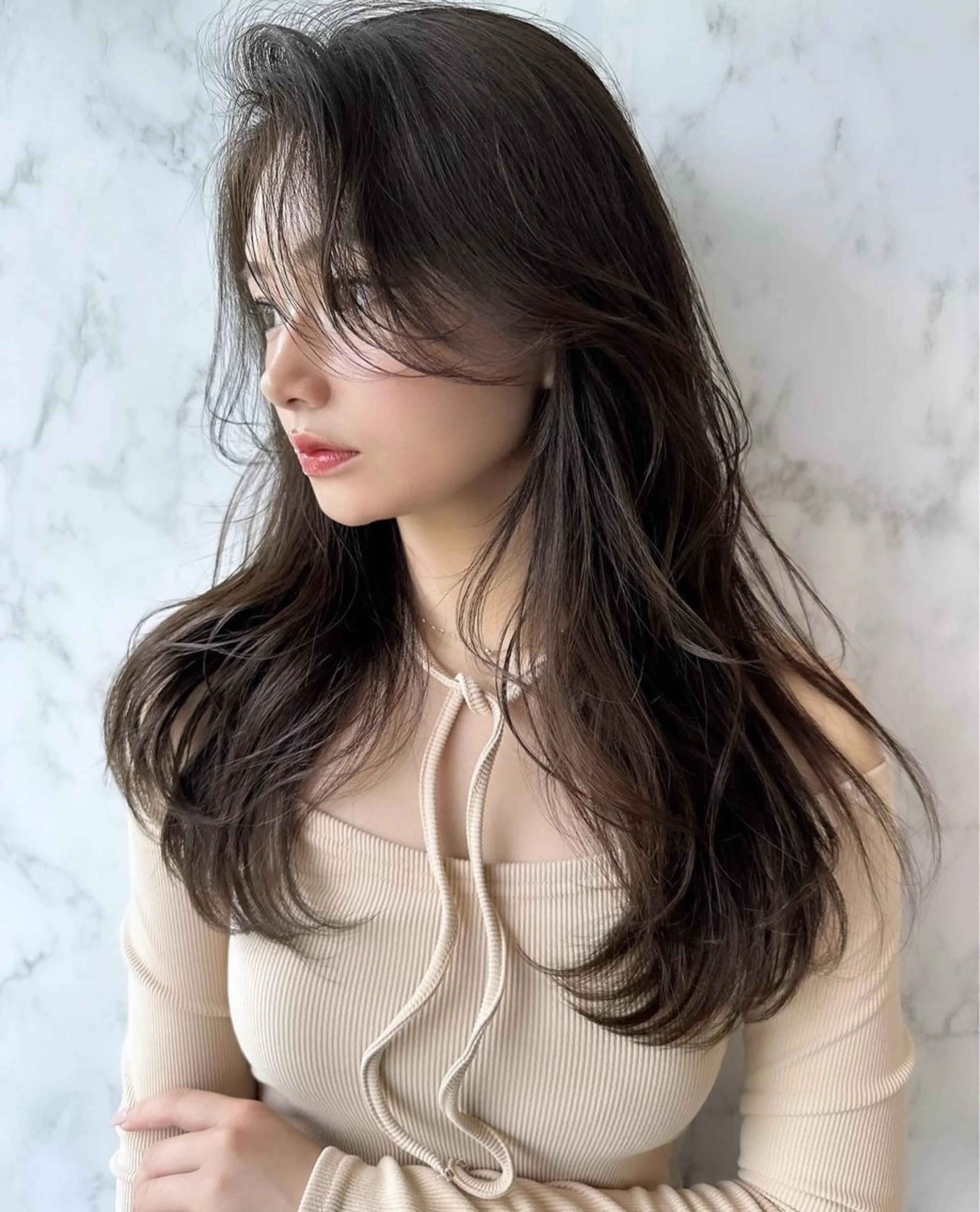 ロング ボブ/透明感カラー 🌿栄🌿kouneのヘアスタイル