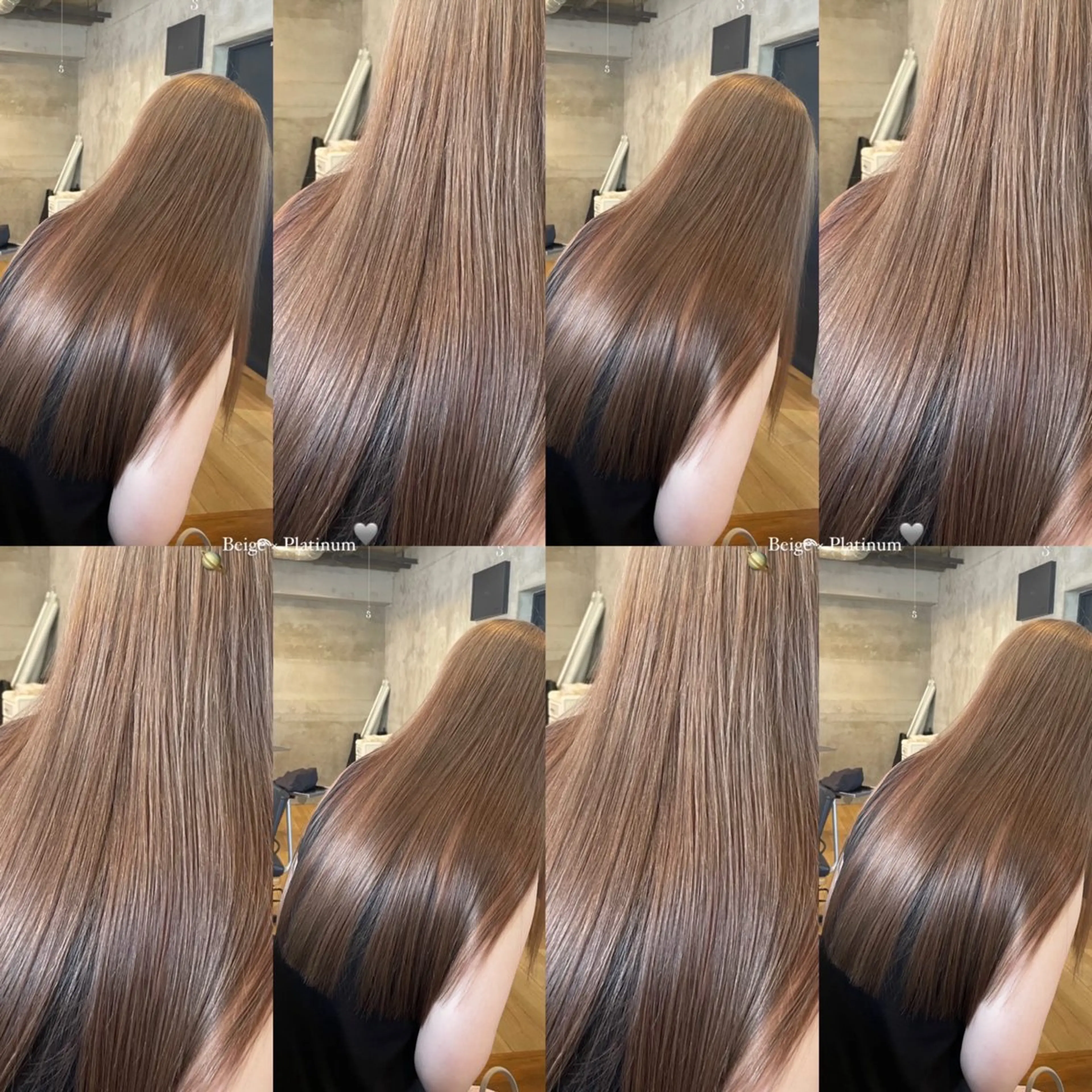 ロング カラー ヘアカラー トリートメント Koko . 【高円寺】のヘアスタイル