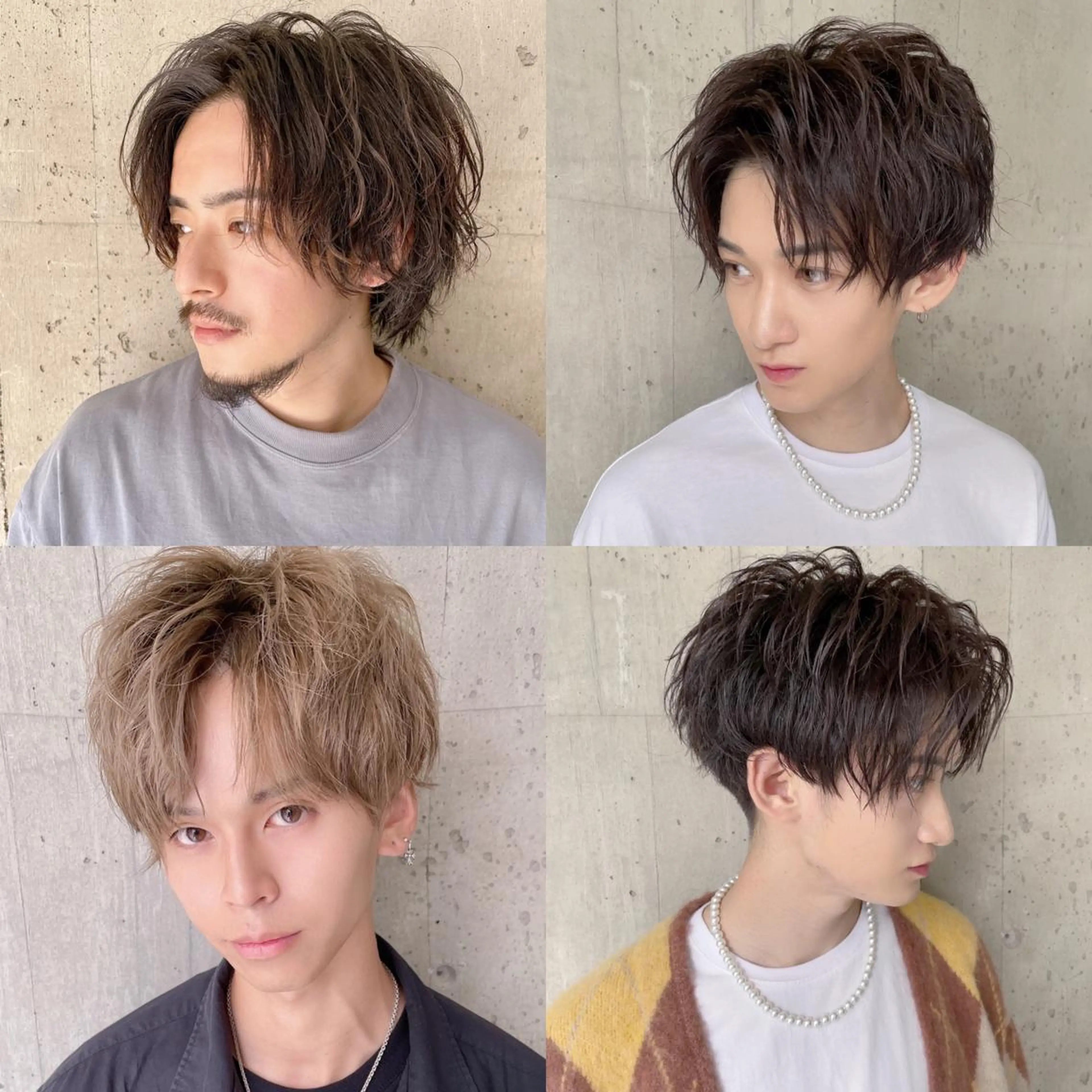 ショート メンズ センターパート 【代表】 高瀬慎也/縮毛矯正のヘアスタイル