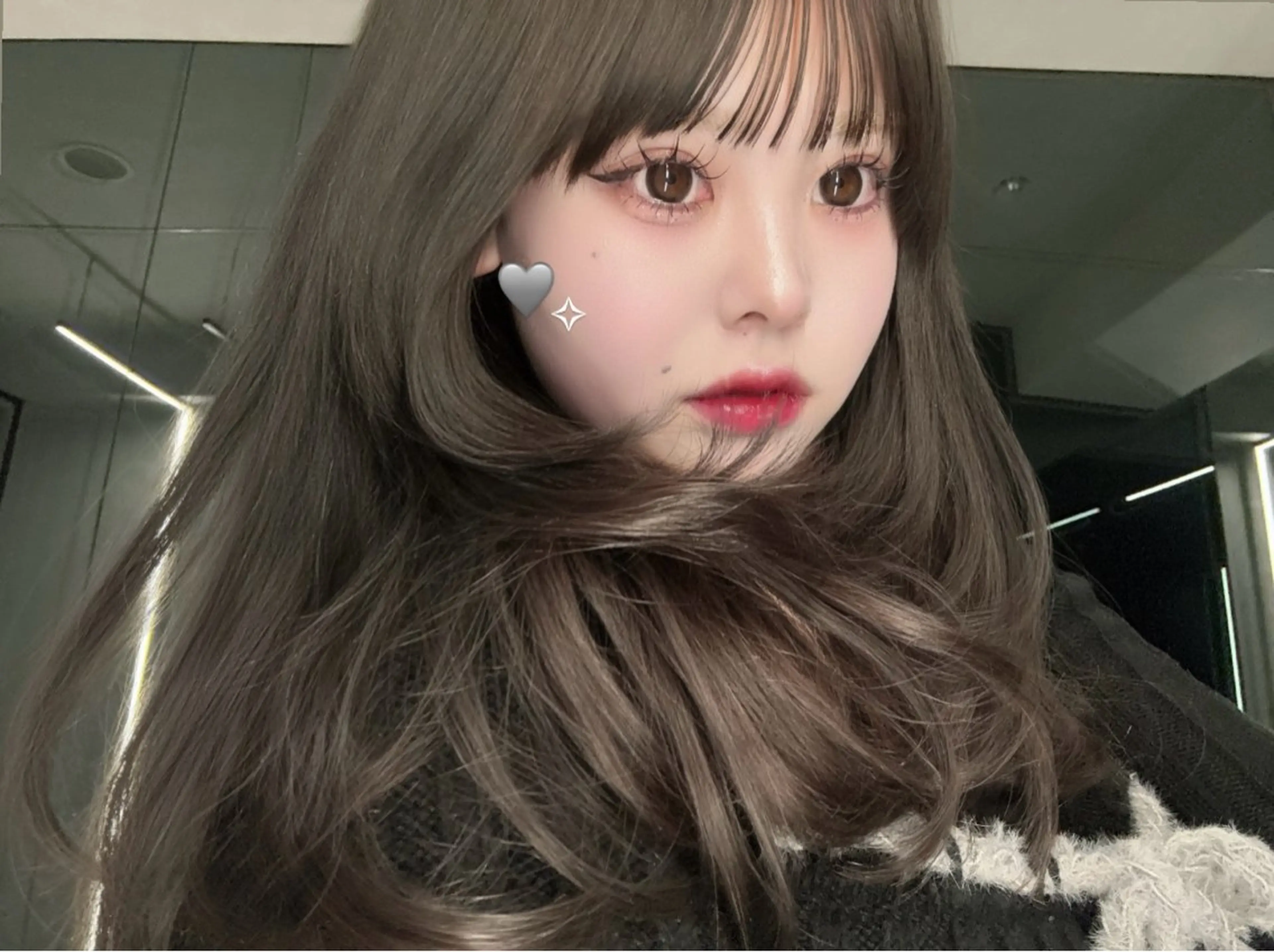ロング ヘアカラー トリートメント Hazuki/ 韓国ヘア🇰🇷のヘアスタイル