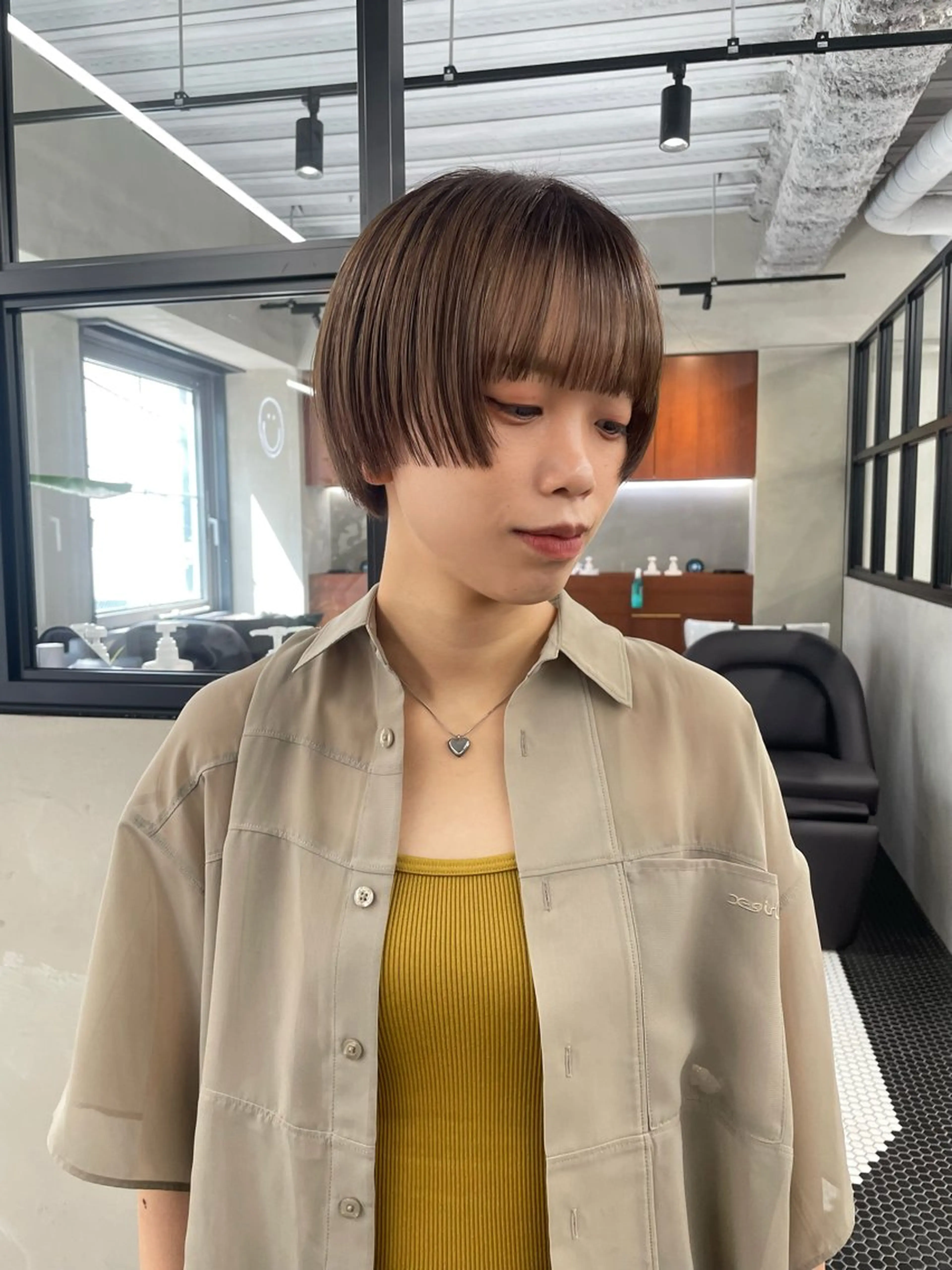 ショート カラー 🍒暖色カラー🍒 渋谷/YUUのヘアスタイル