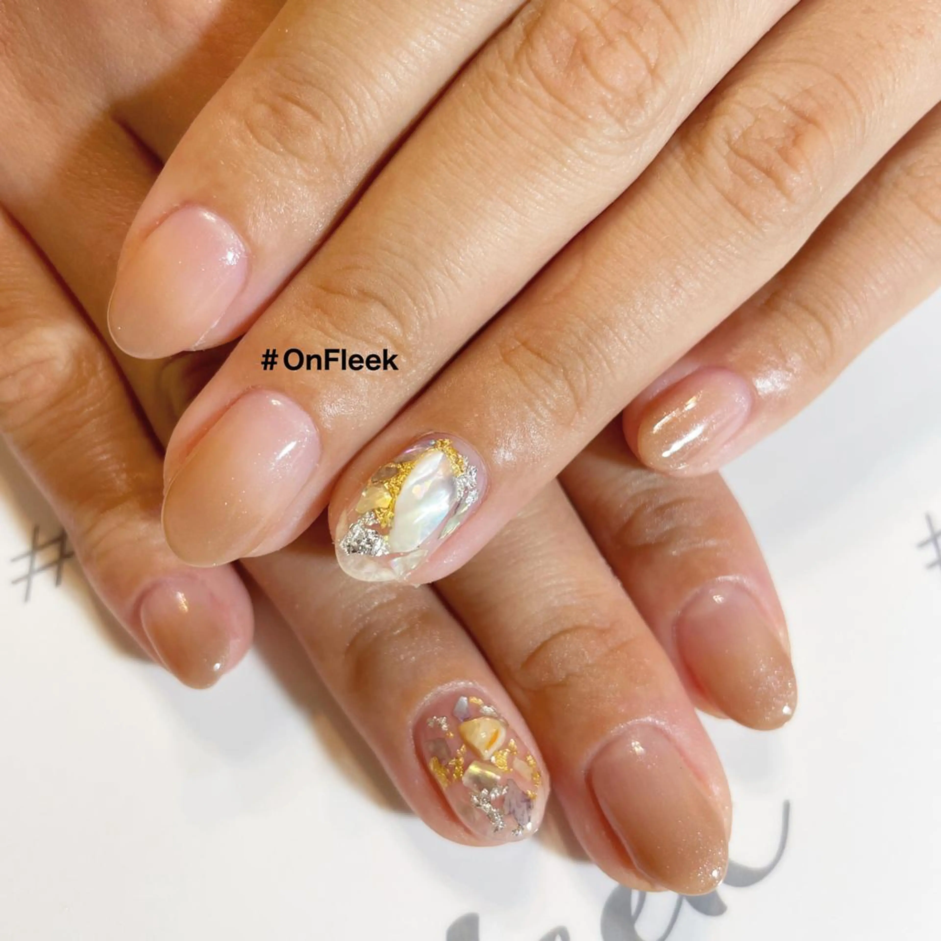 ネイル ハンドネイル NailSalon ＃OnFleekのネイルデザイン