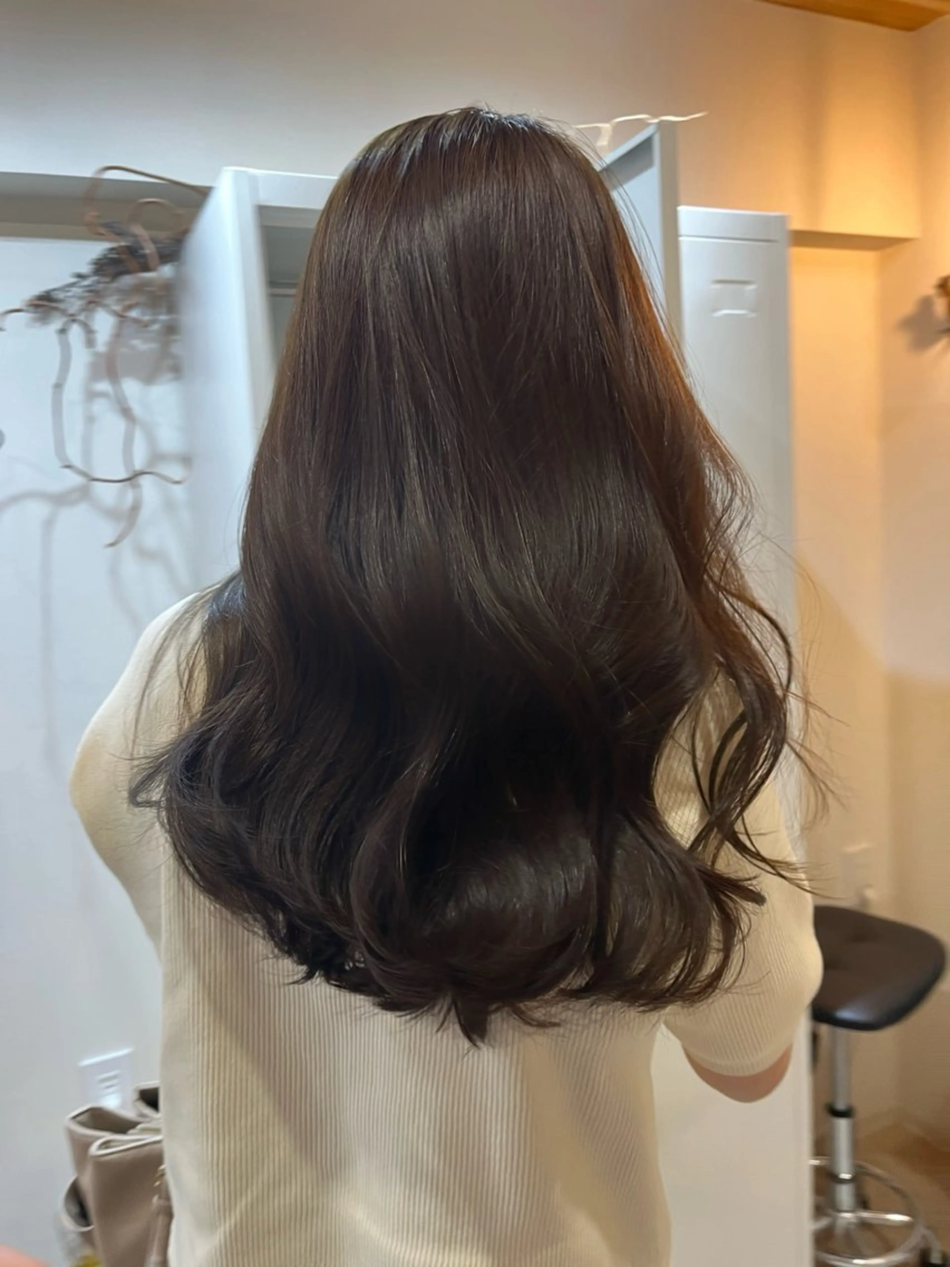 ロング カラー 下石怜子/レイヤー/ 透明感カラーのヘアスタイル