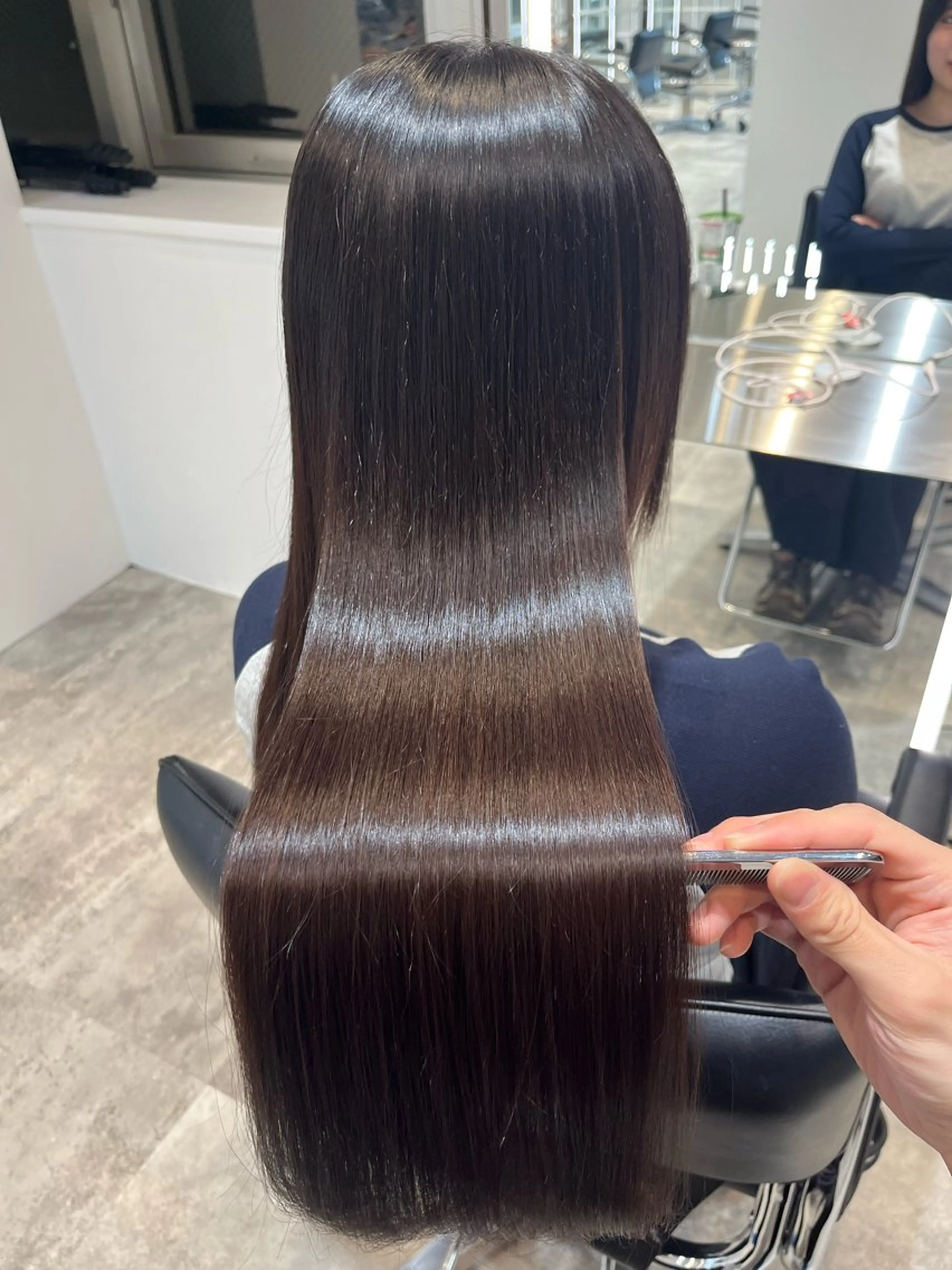 ロング パーマ 縮毛矯正 fifth 札幌店所属・fifth 桐山 蒼史のヘアスタイル