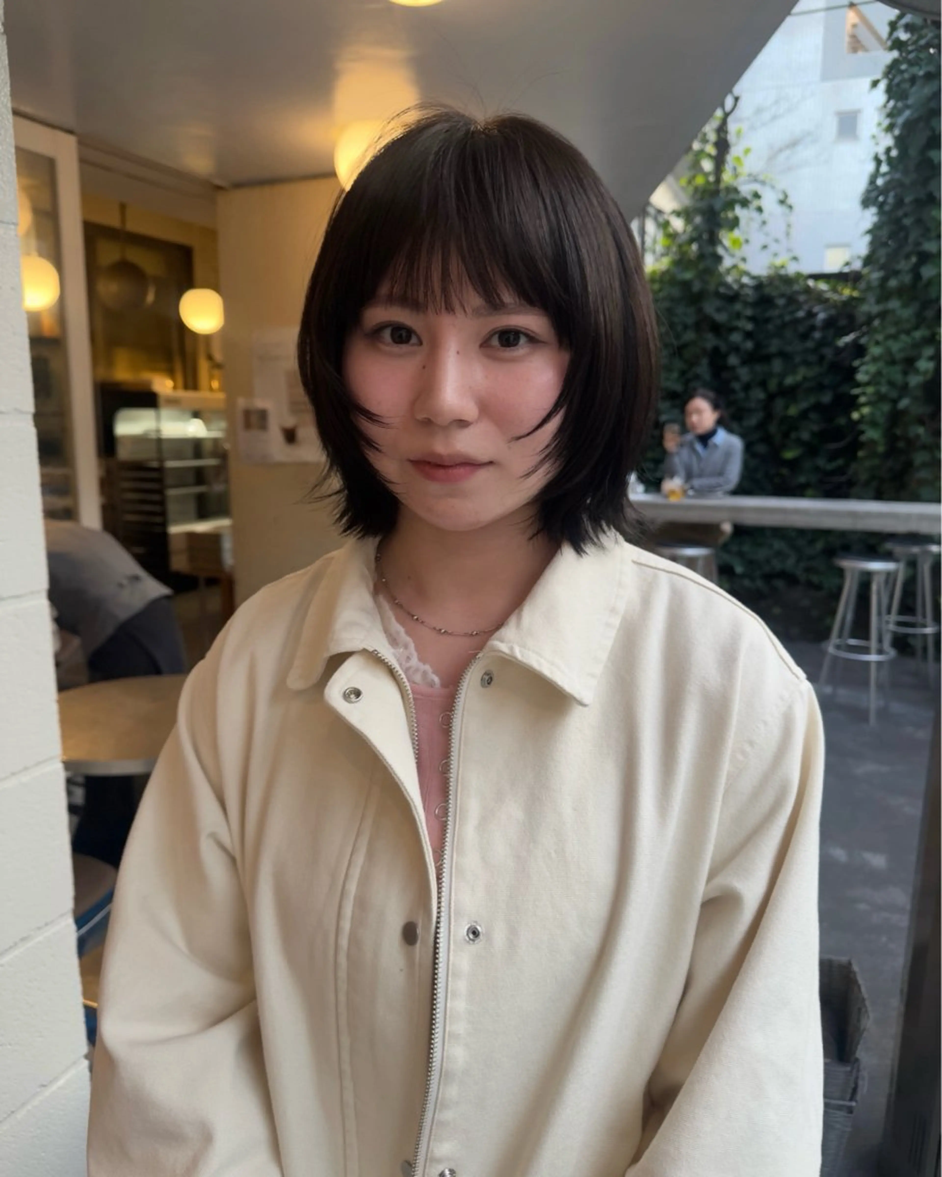 ショート カラー カット ヘアカラー ボブ/似合わせ レイヤーcocomoのヘアスタイル