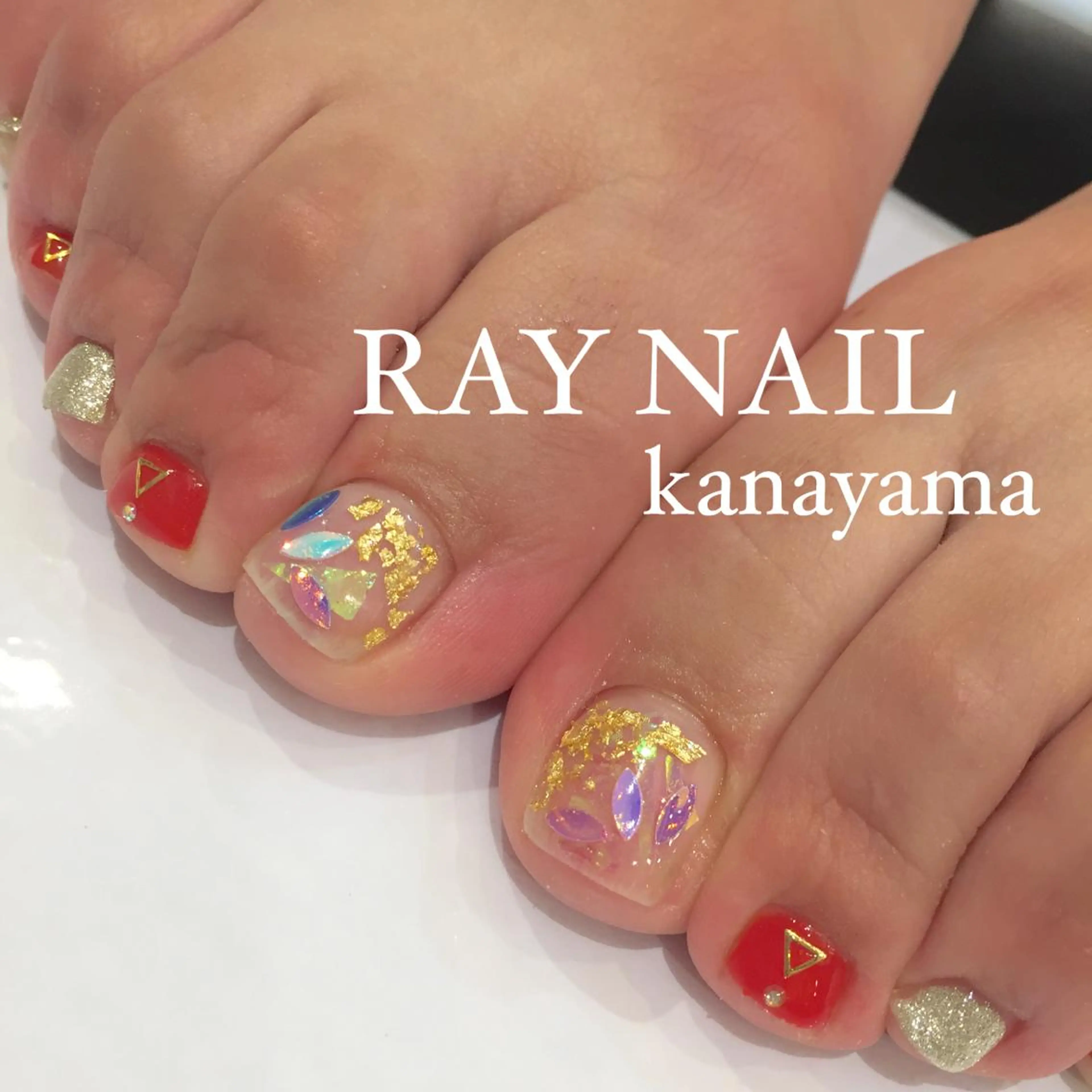 ネイル フットネイル Arowa 伊田のネイルデザイン