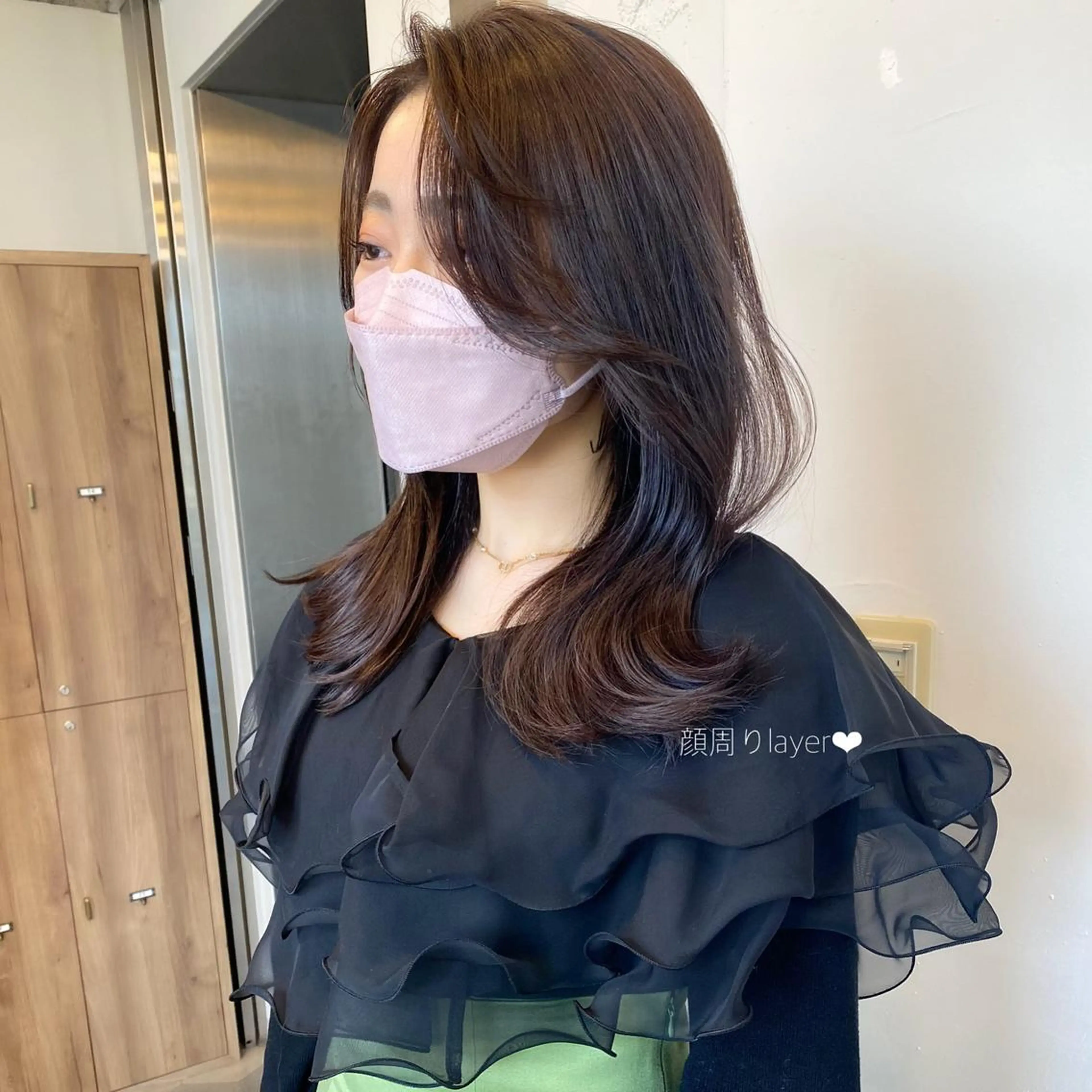 セミロング カラー 🥣 hashi 🛋️のヘアスタイル