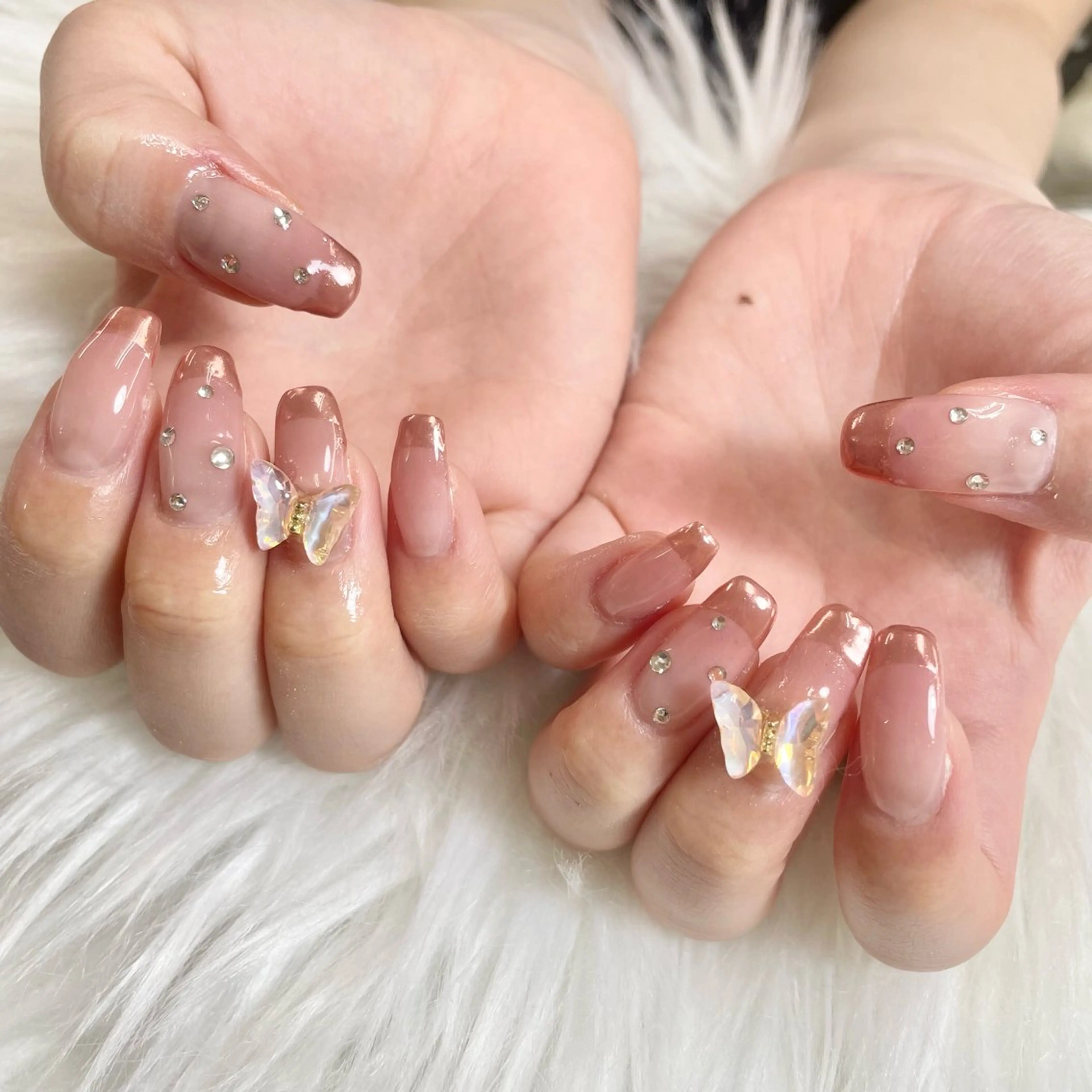 ネイル フレンチネイル ミラーネイル ハンドネイル 🎀AYAKO 🎀中韓ネイルのネイルデザイン