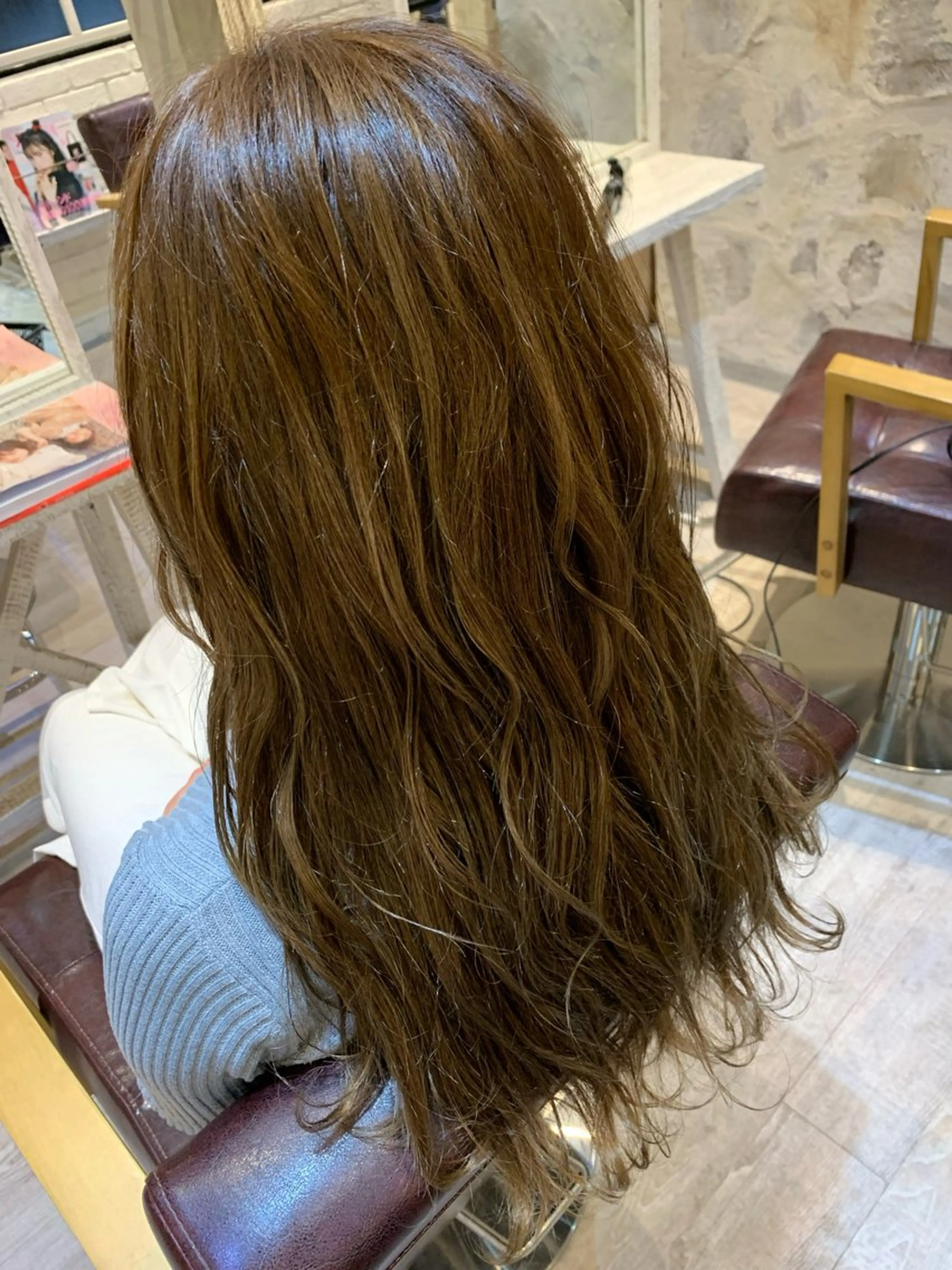 ロング カラー 塚本 昂のヘアスタイル