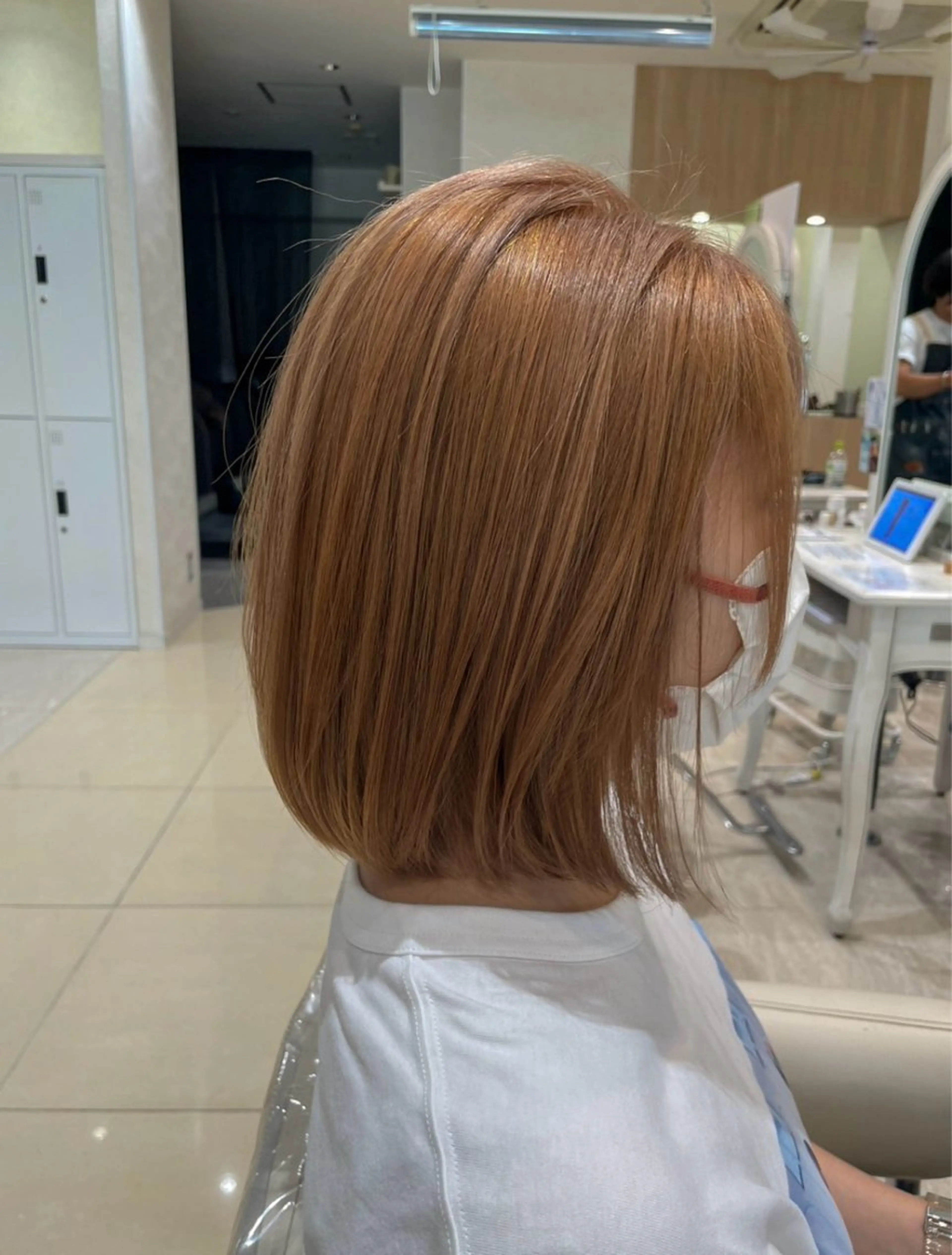 【新学期応援キャンペーン🌸】ブリーチ込みダブルカラー+クイック酸熱トリートメントの写真