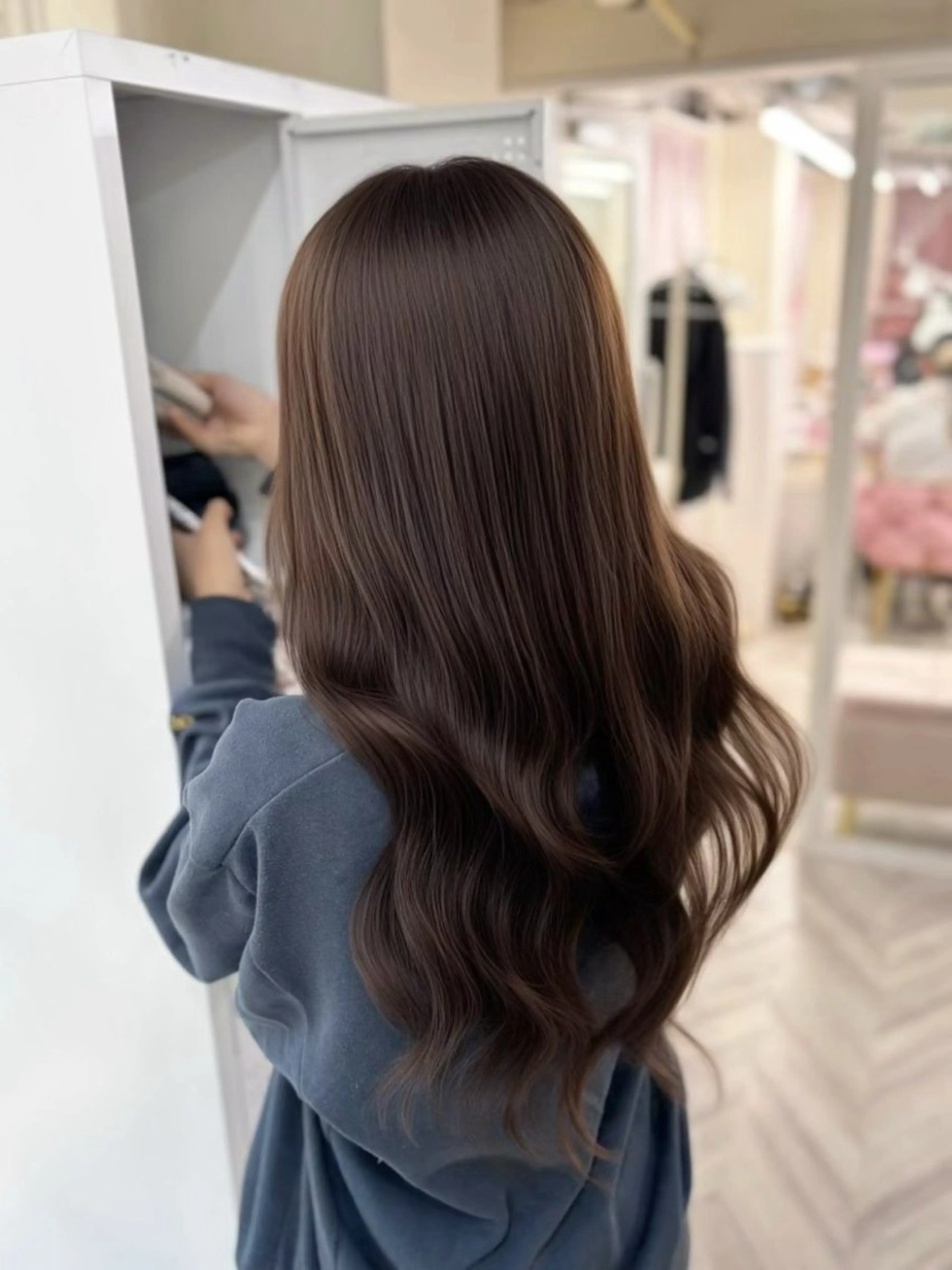 ロング ボブ エクステ ロング ヘアカラー エクステ りくや/エクステ /ギャル/ナチュラルのヘアスタイル