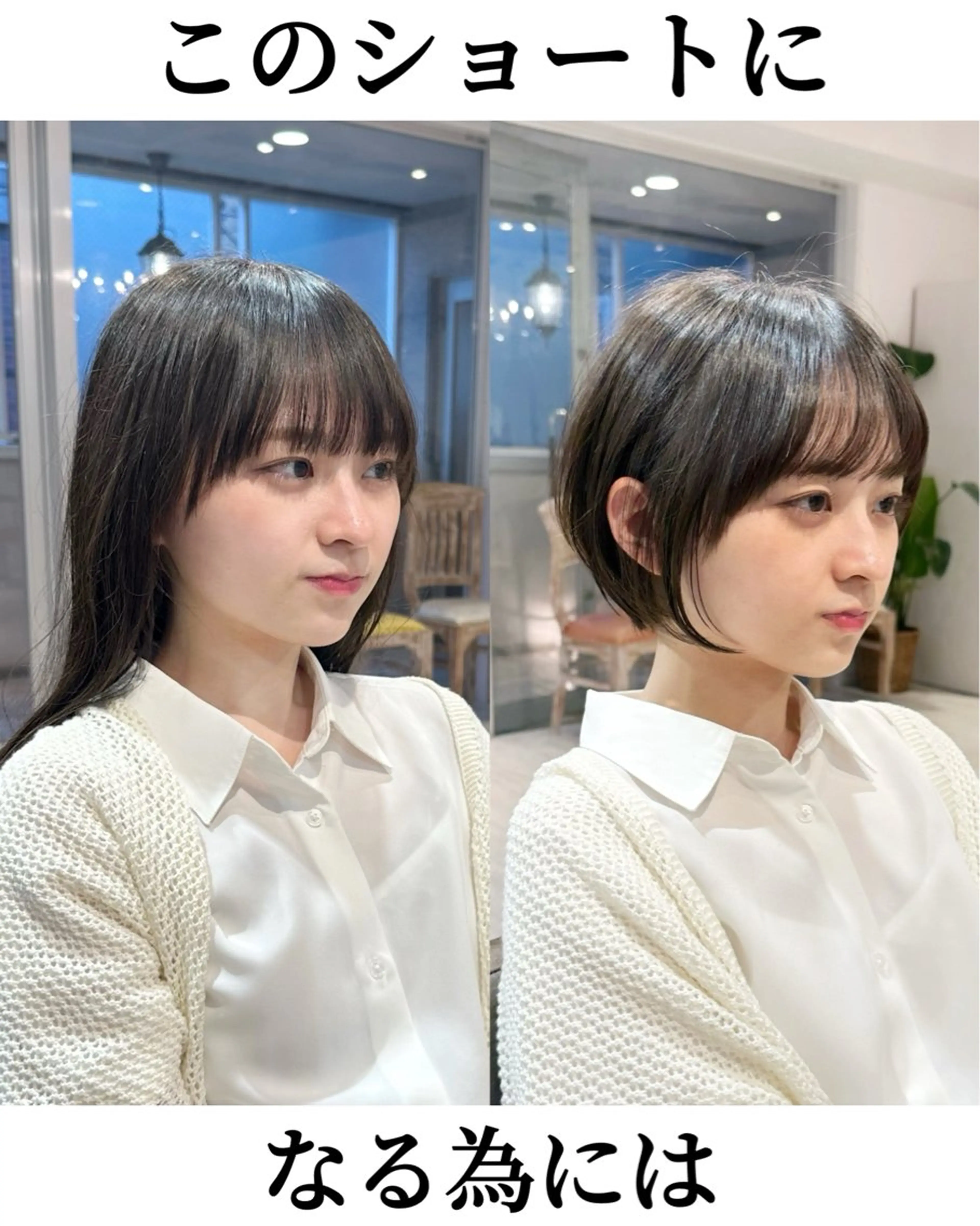 ショート カット トリートメント 縮毛矯正/ショート/ レイヤー/畑中正敏のヘアスタイル