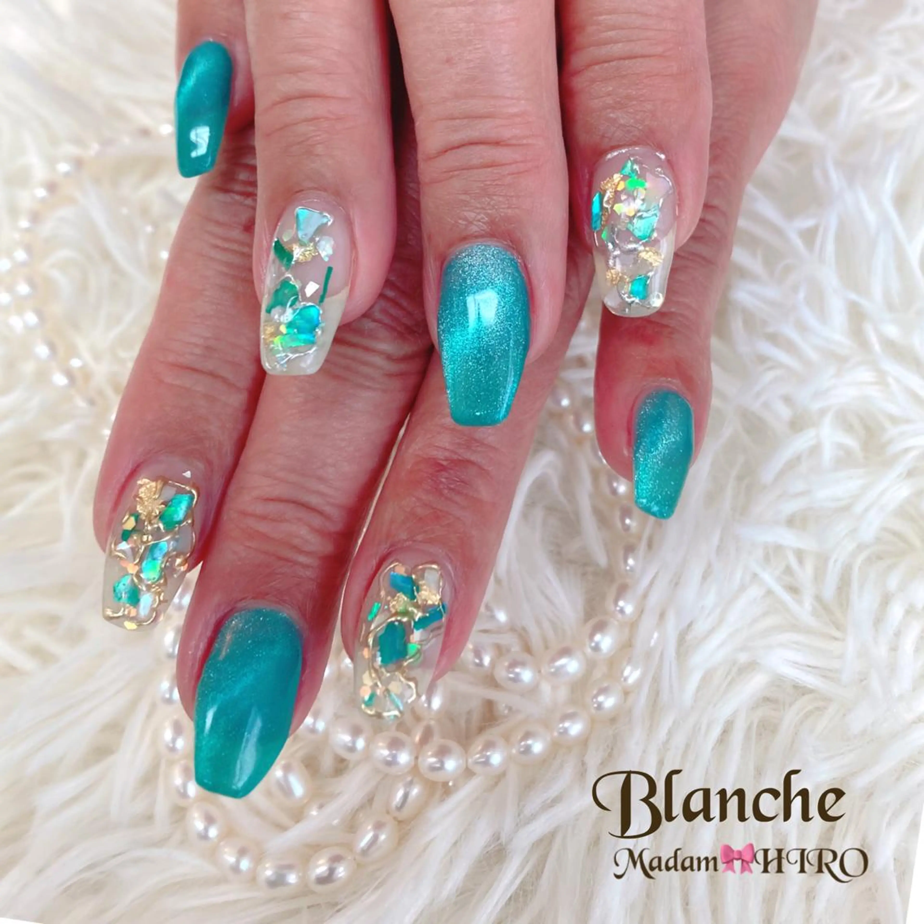 ネイル マグネットネイル Lianネイル 寛子Lianのネイルデザイン