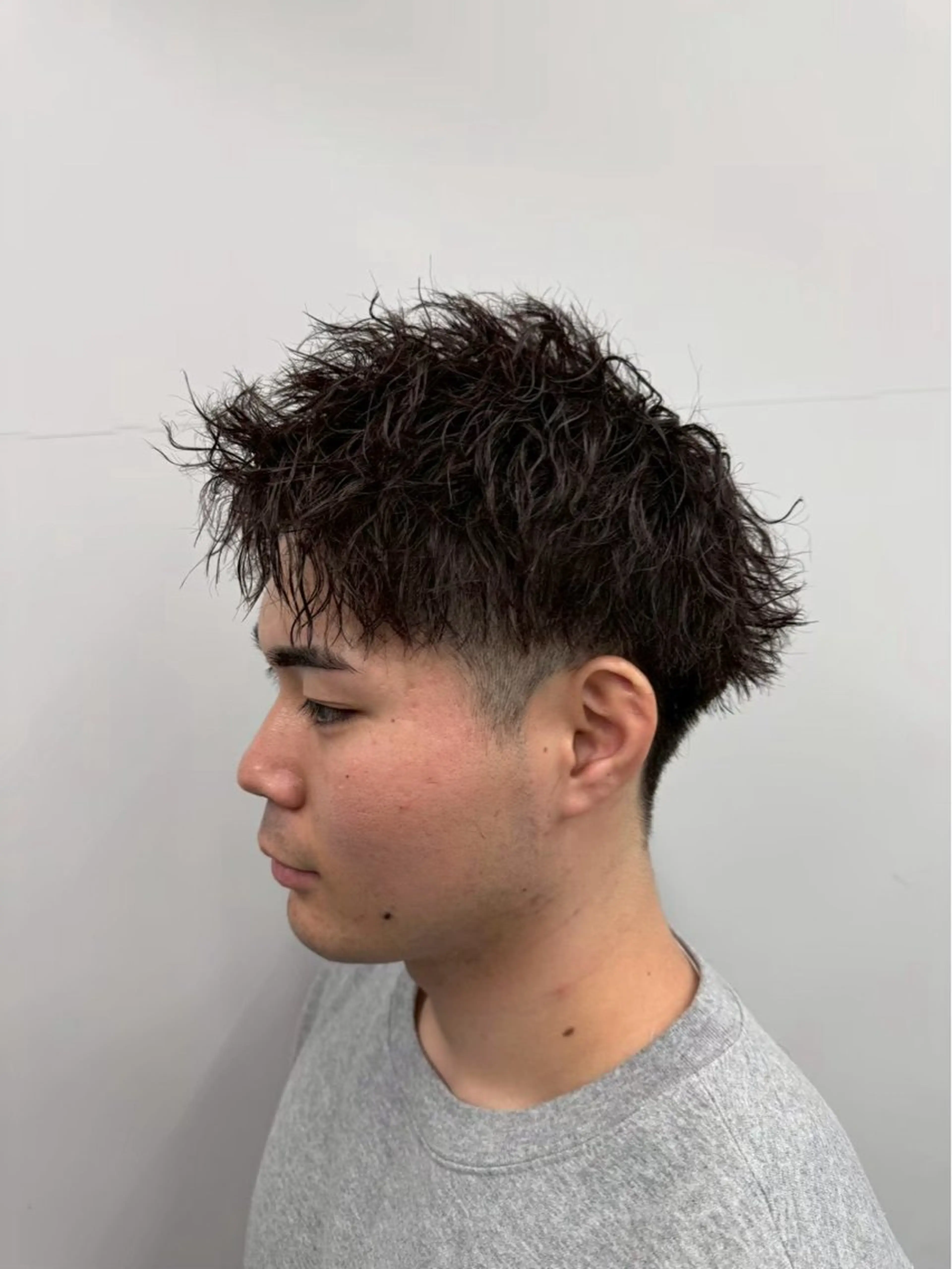 カラー パーマ メンズ 博多メンズヘア特化 ベップハルキのヘアスタイル