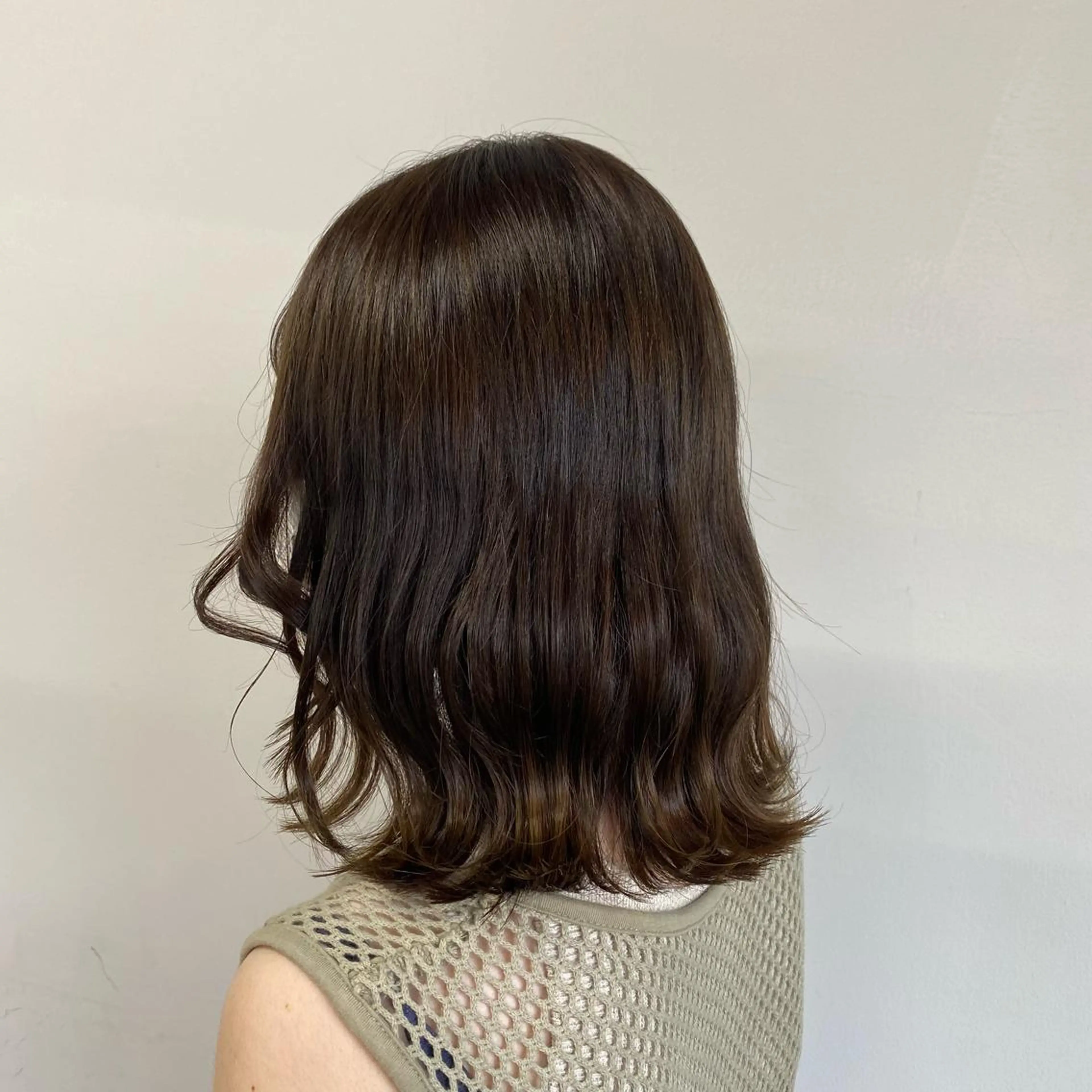 ミディアム カラー パーマ ヘアアレンジ メンズ キッズ ネイル マツエク・マツパ ベージュカラー グレージュ オリーブベージュ オリーブカラー オリーブグレージュ Lumo所属・💖横浜ブリーチなし 💖MIHOのヘアスタイル