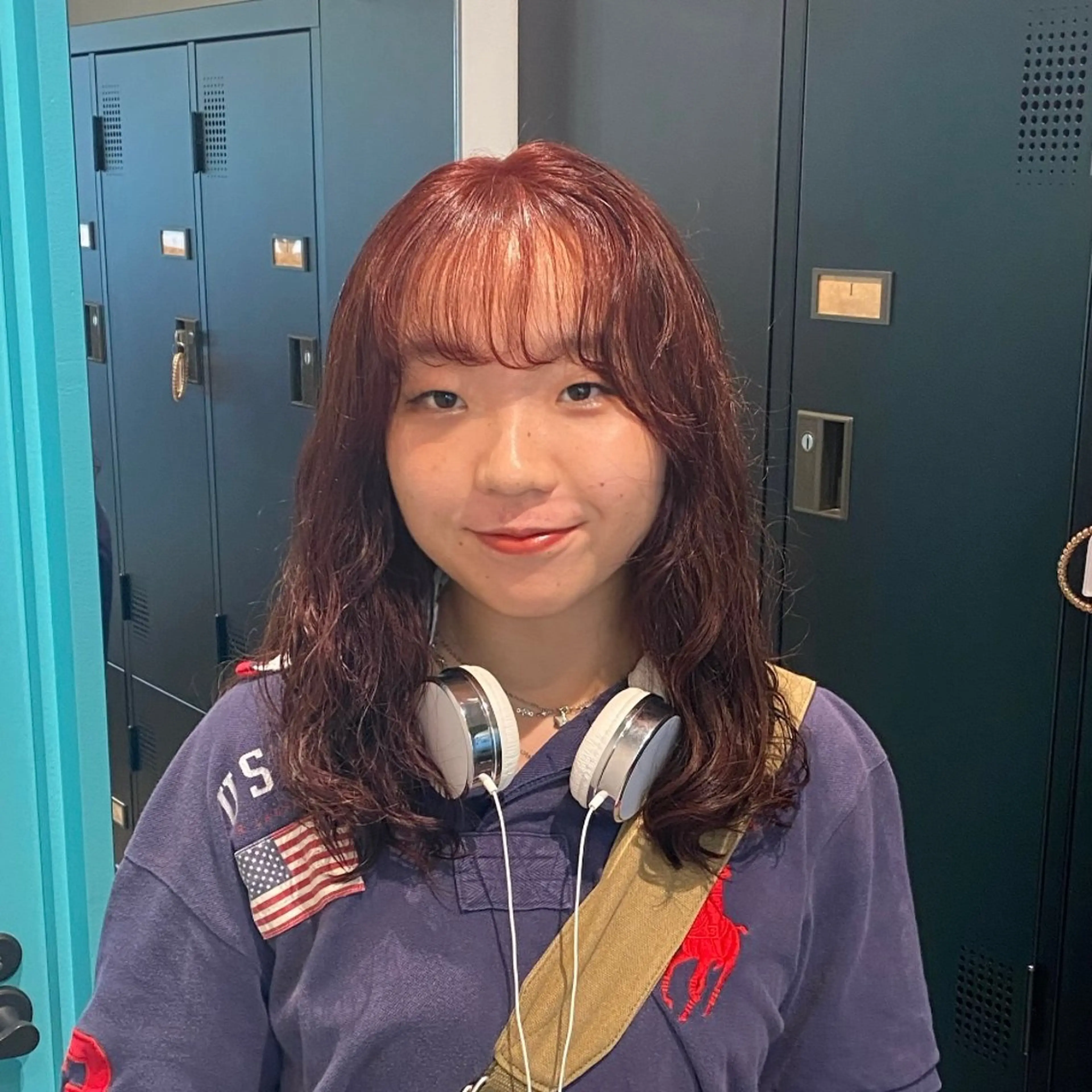 カラー 韓国ヘア AINA🐱のヘアスタイル