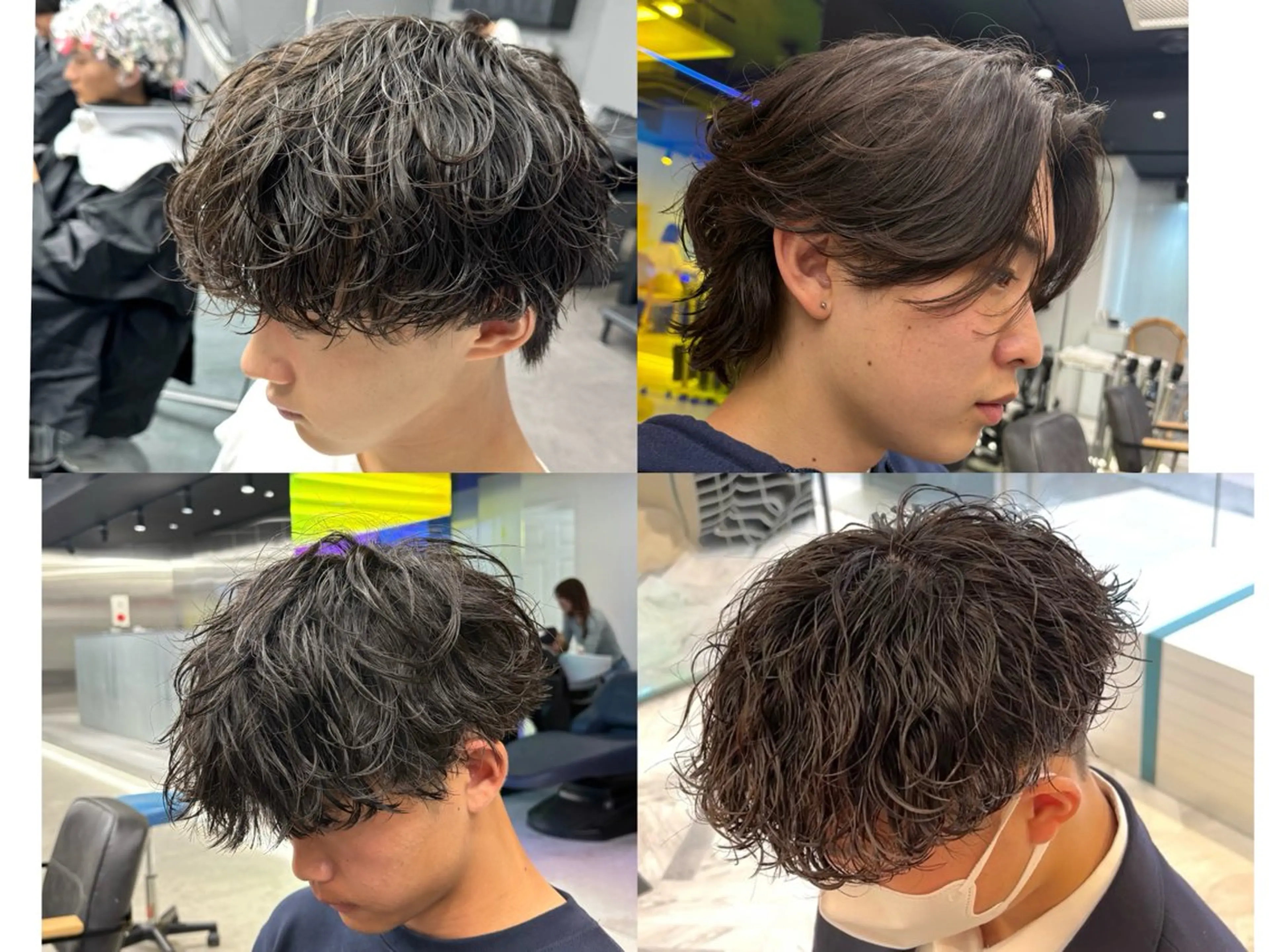 【☀️高校生限定☀️】メンズカット+パーマの写真