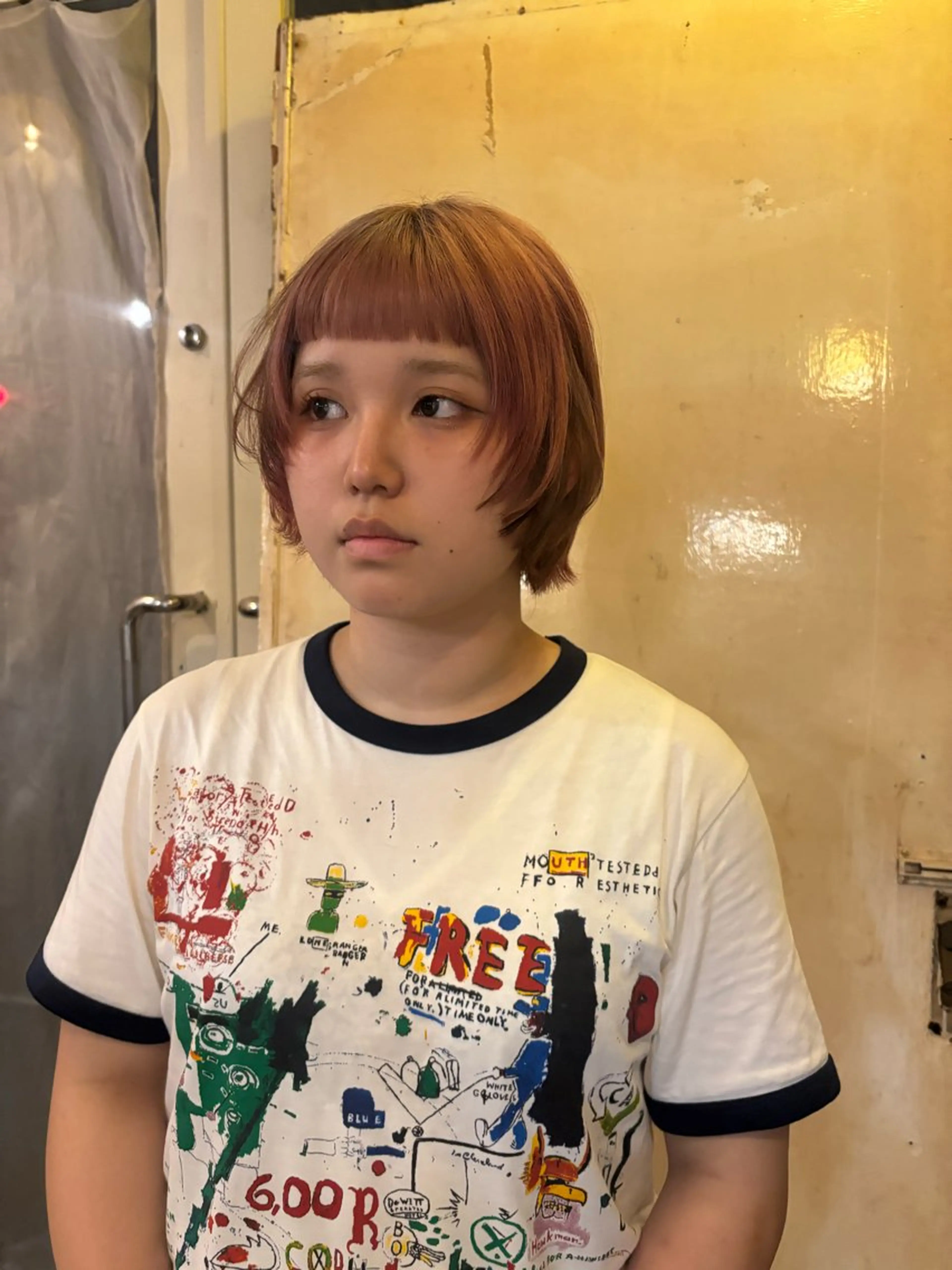 ショート ヘアカラー ヒラカホ/ ブリーチ/似合わせのヘアスタイル