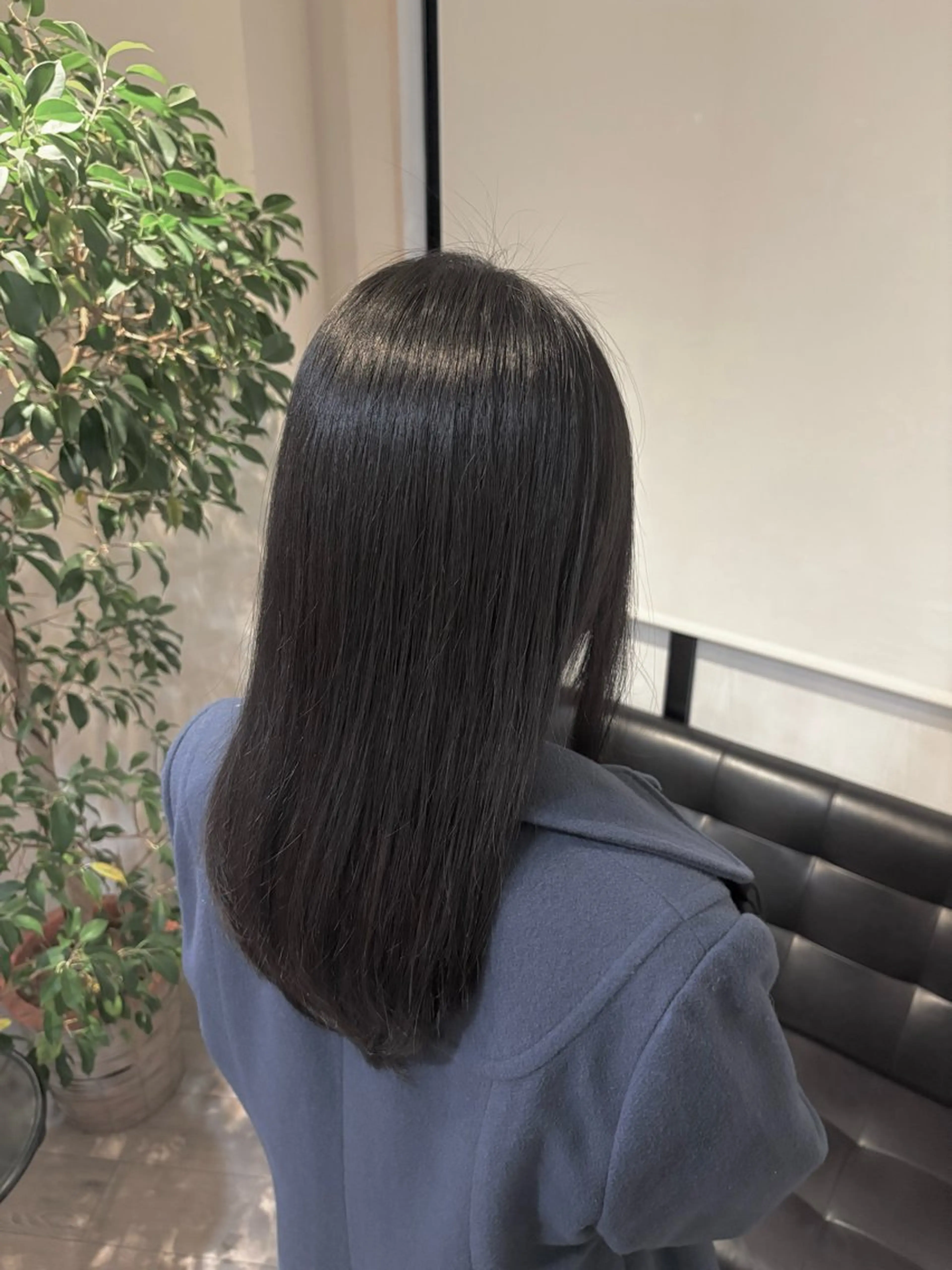 セミロング 縮毛矯正 はしもとひより/ 巻ける矯正/艶カラーのその他イメージ