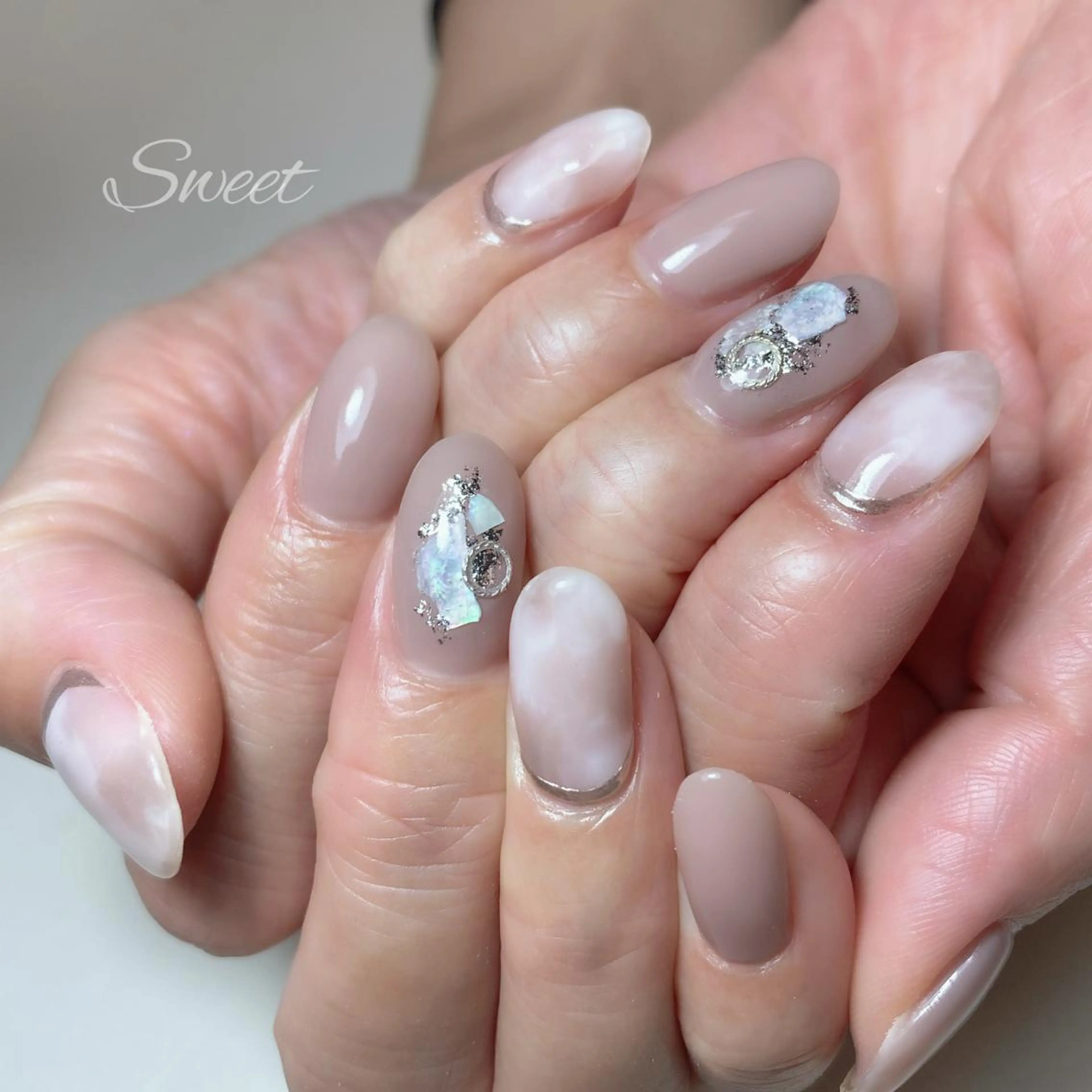 ネイル sweet 仲野陽子のネイルデザイン