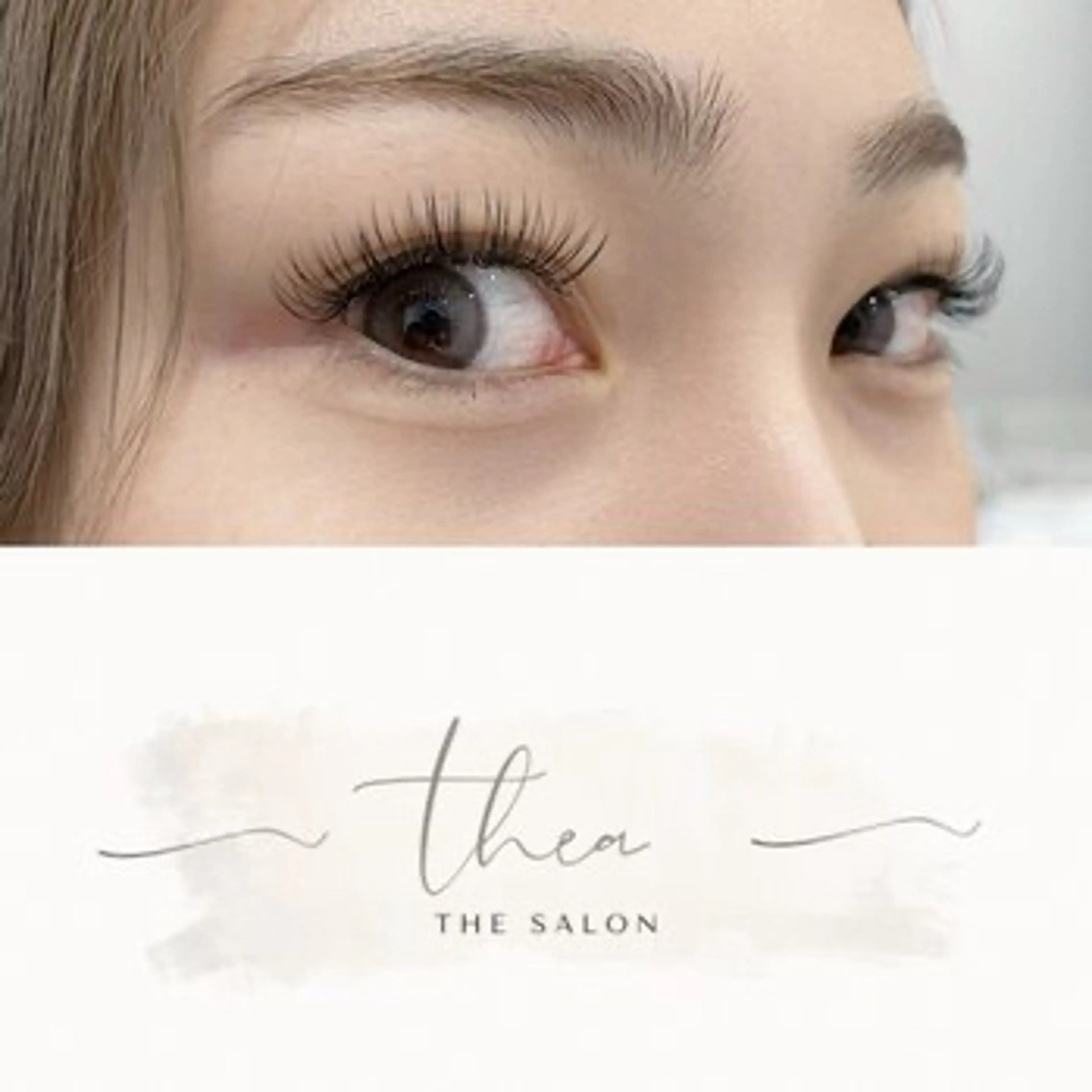 マツエク・マツパ フラットラッシュ THE　SALON -thea-｜錦糸町のマツエク・マツパデザイン