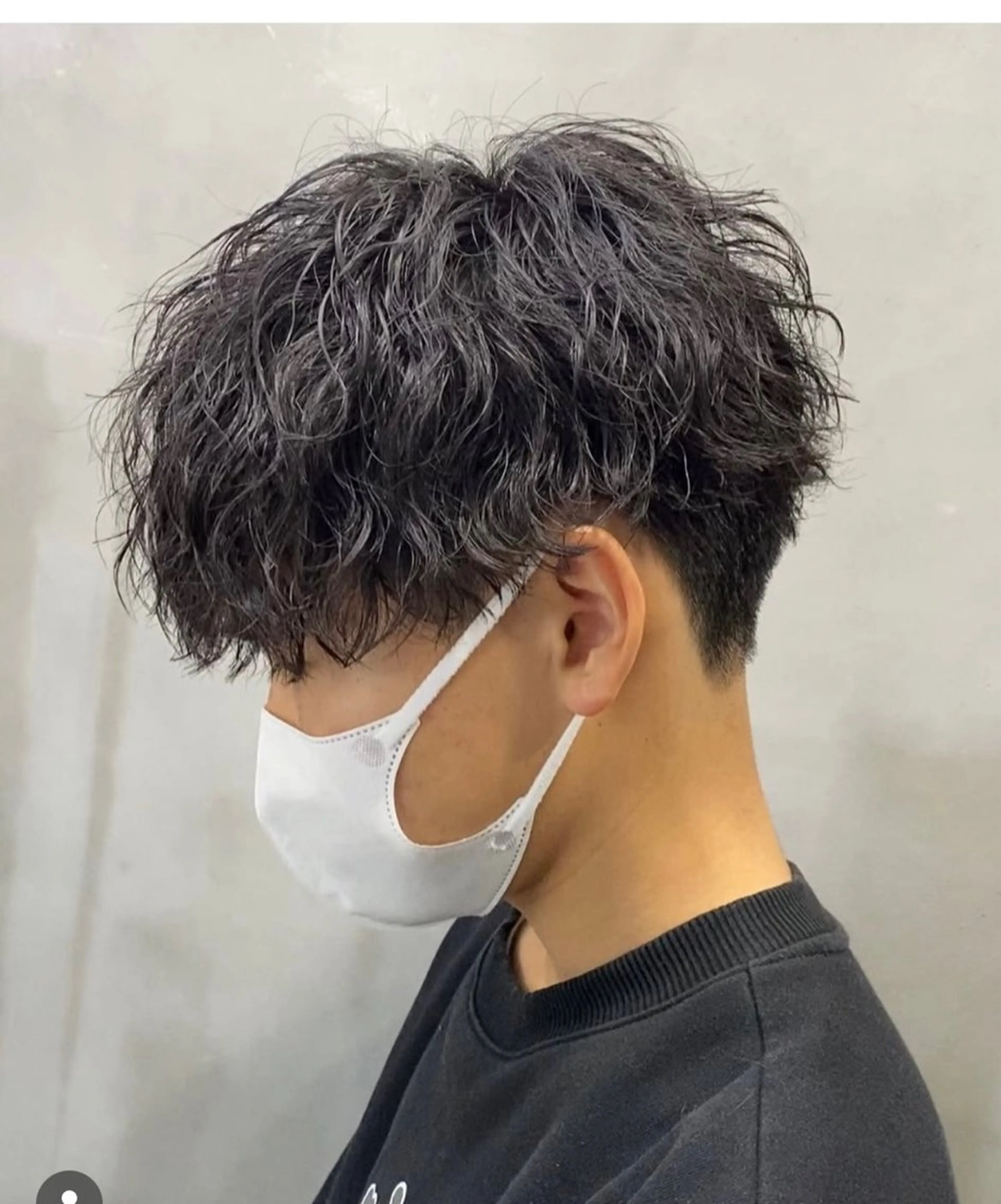 ショート カット パーマ トリートメント ヘアセット 蛯原 興輝のヘアスタイル