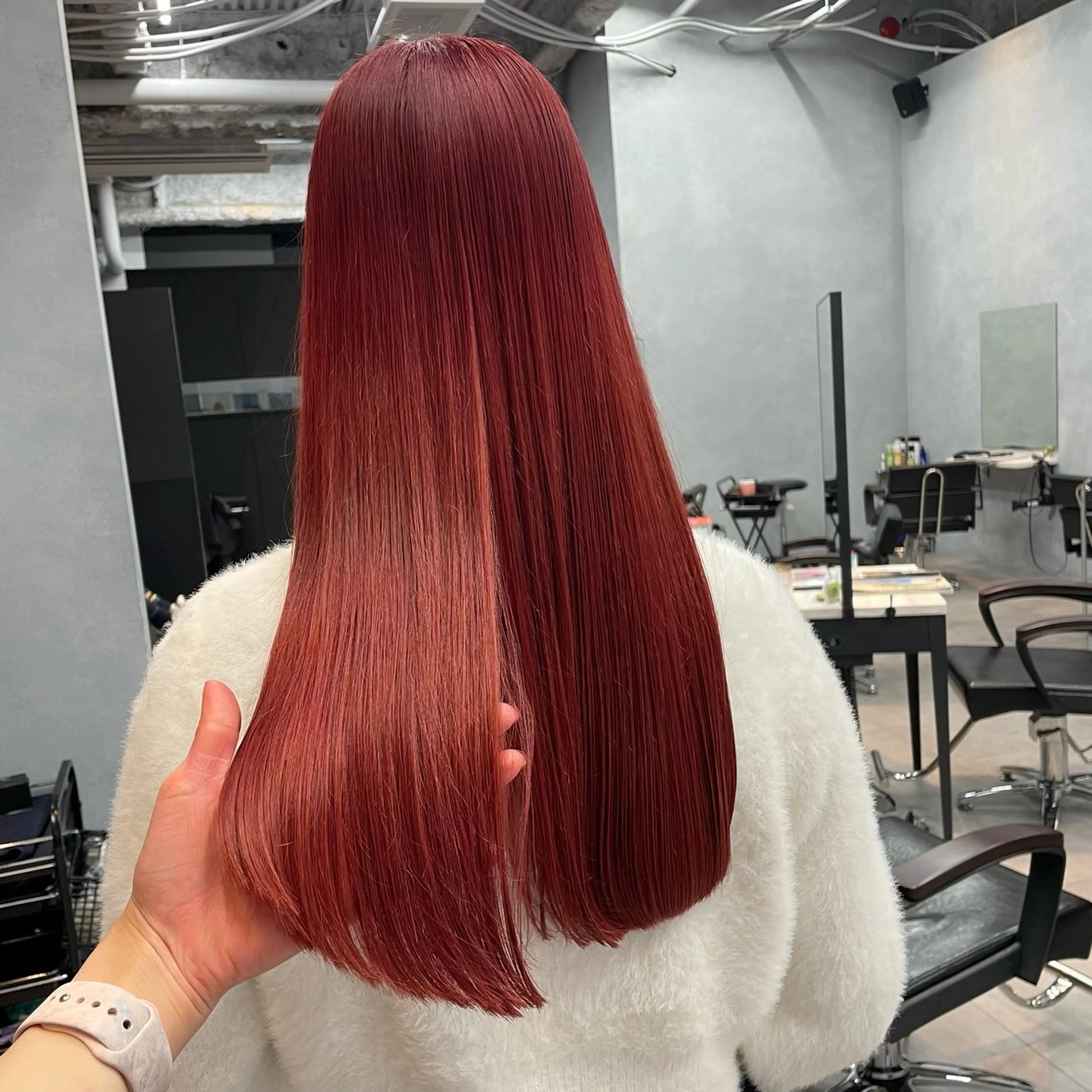 ロング カット ヘアカラー 🫧艶髪/ブリーチ 🐳honami🫧のヘアスタイル