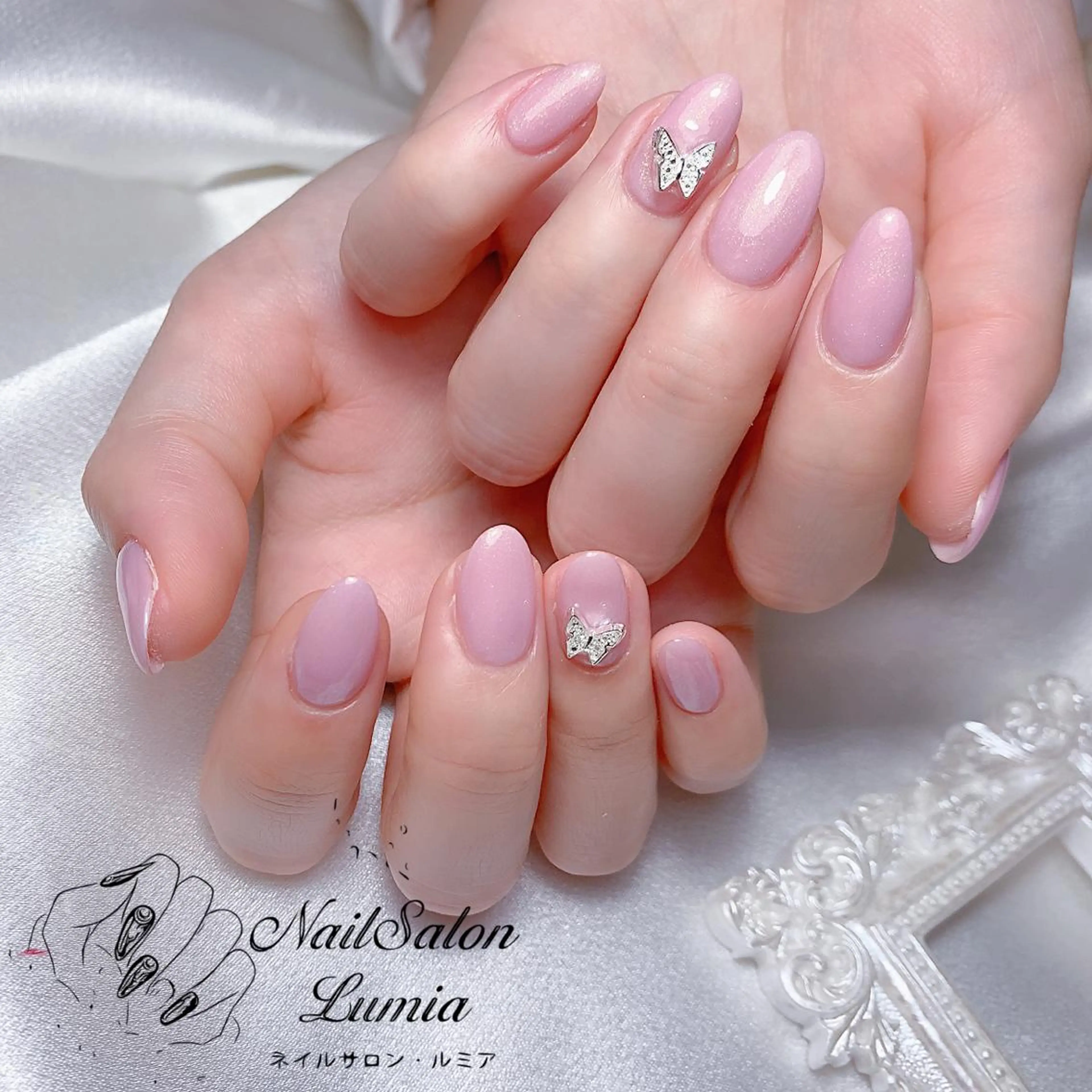 ネイル ハンドネイル ネイルサロン ルミア Lumia 店長のネイルデザイン