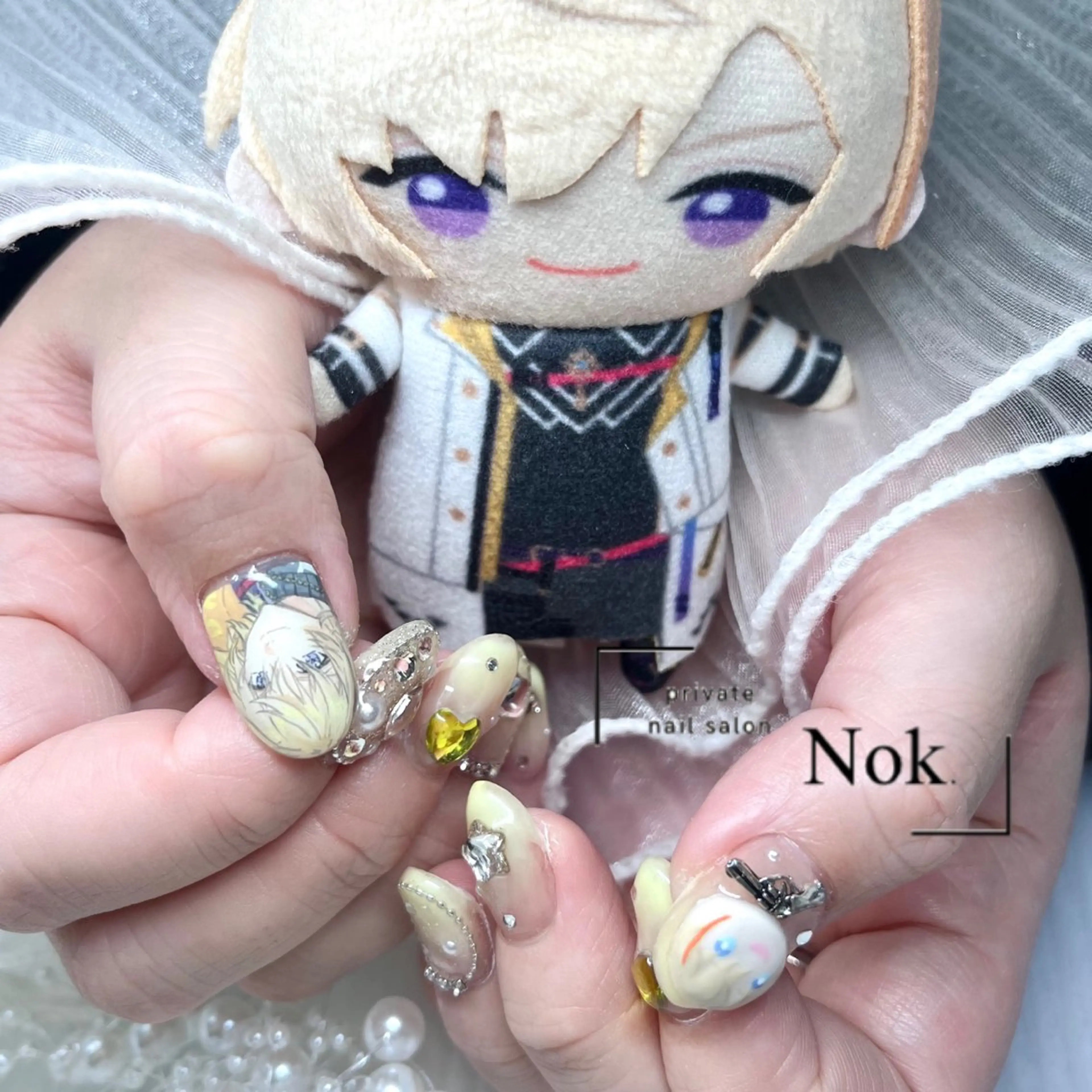 ネイル 持ち込み ハンドネイル 池袋痛ネイル Nok. 渡辺のネイルデザイン