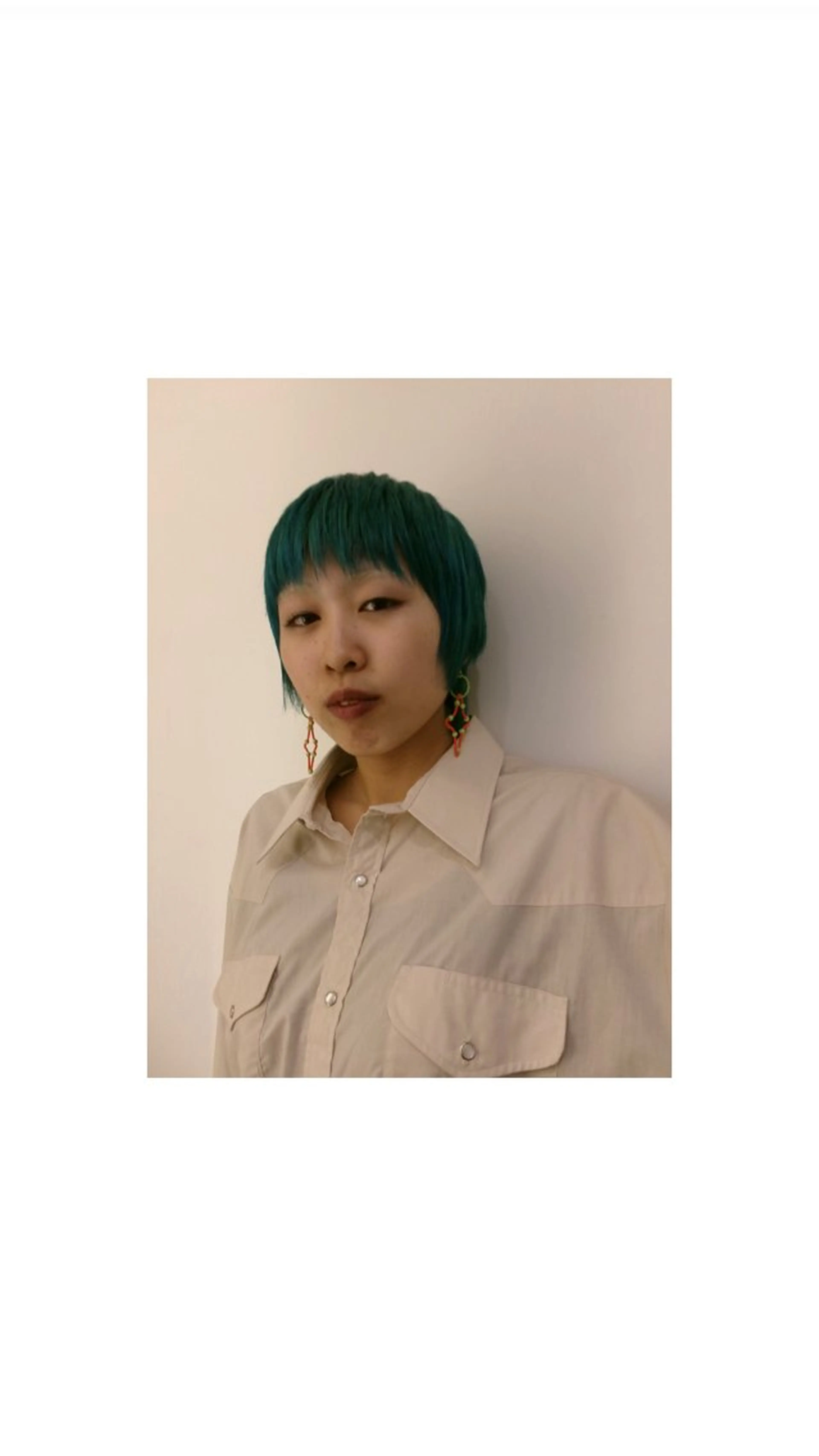 ショート カラー yuzuki カラー /縮毛モデル募集のヘアスタイル