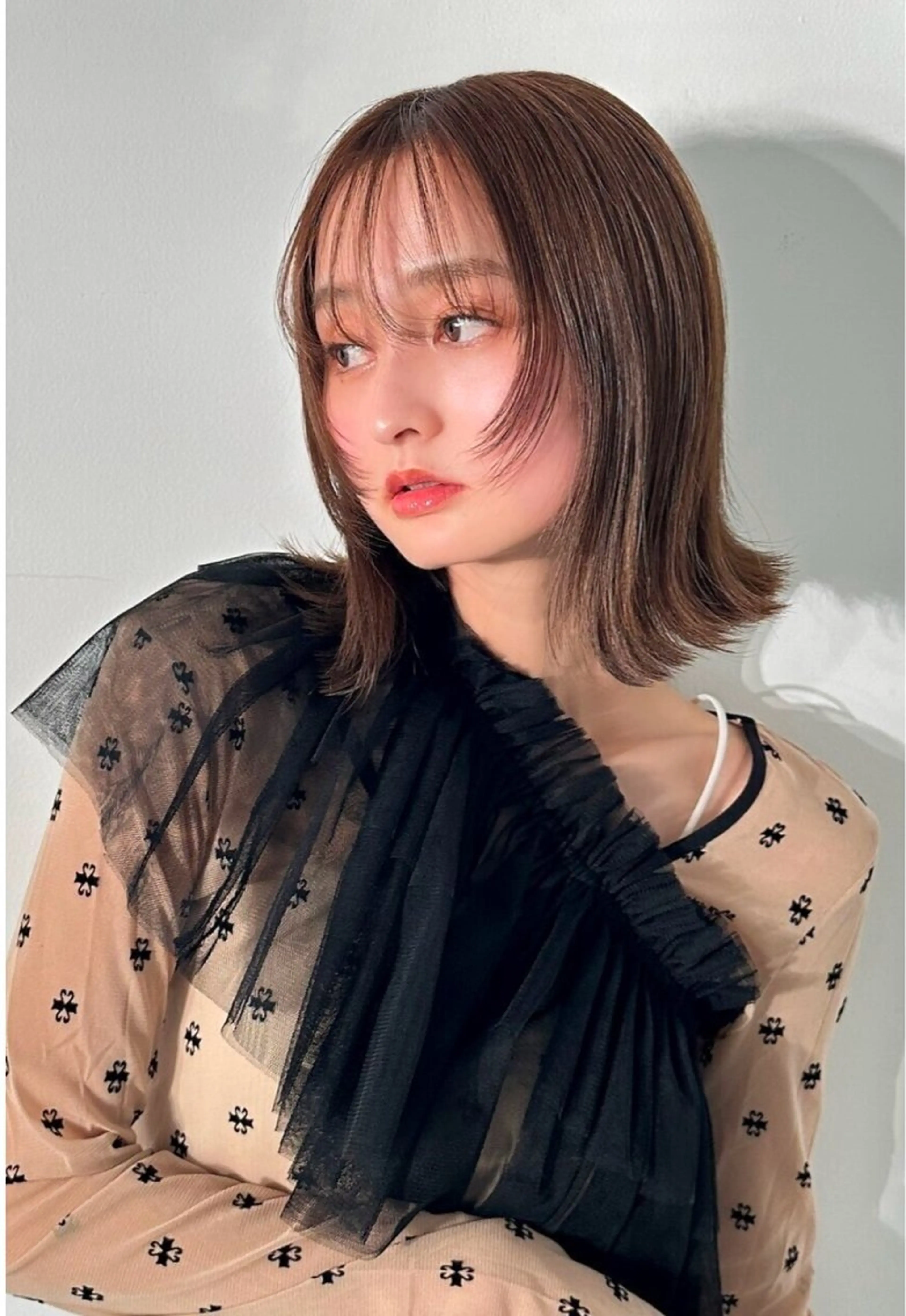 ミディアム 🎀艶モテ/髪質改善 🎀♡𝒀𝑼𝑨♡のヘアスタイル