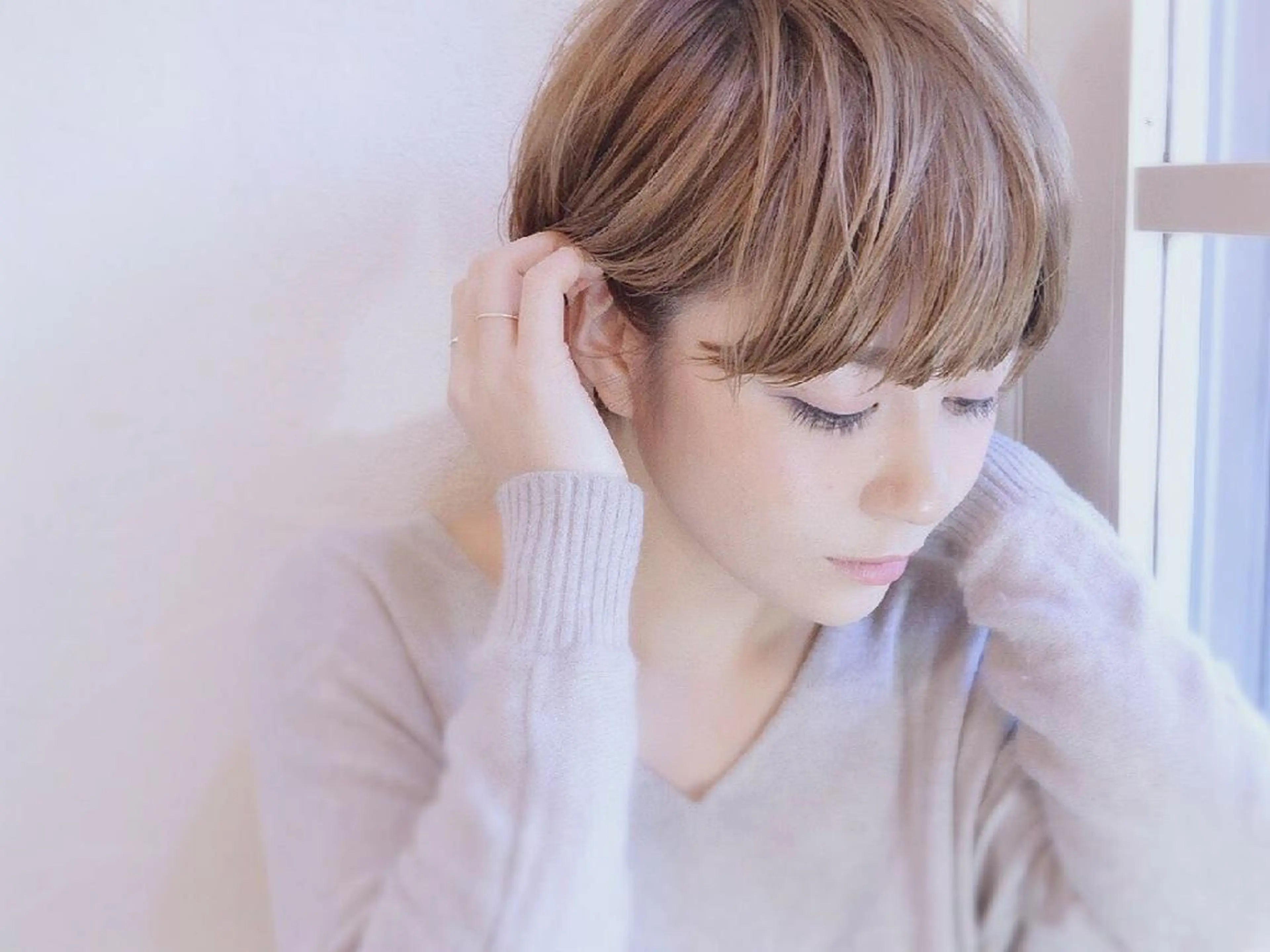 ショート カラー 小顔ショート✁ ⁂Yukari⁂のヘアスタイル