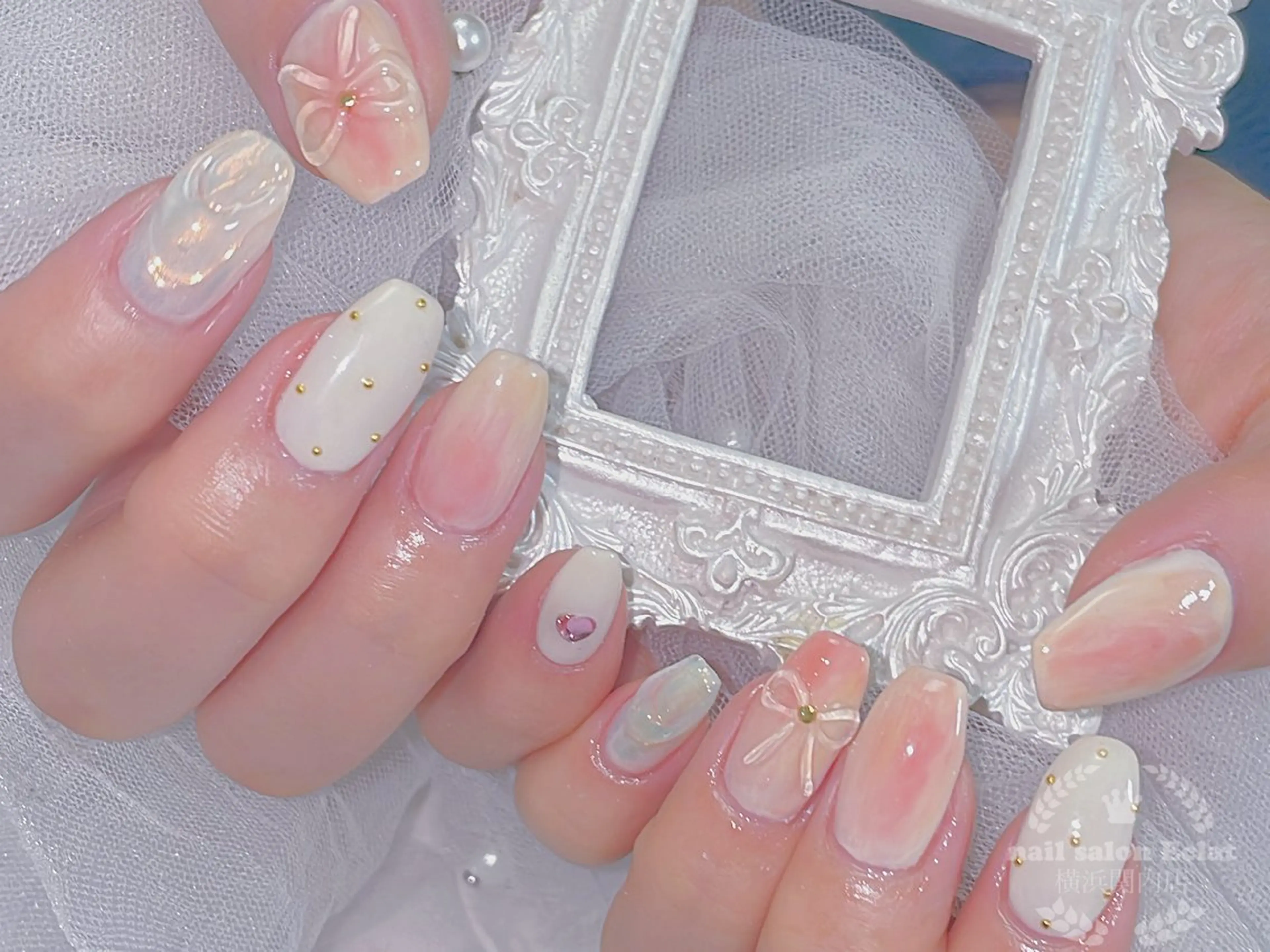 ネイル ハンドネイル ハンドケア ネイルサロンエクラ 🫧Shizukaのネイルデザイン