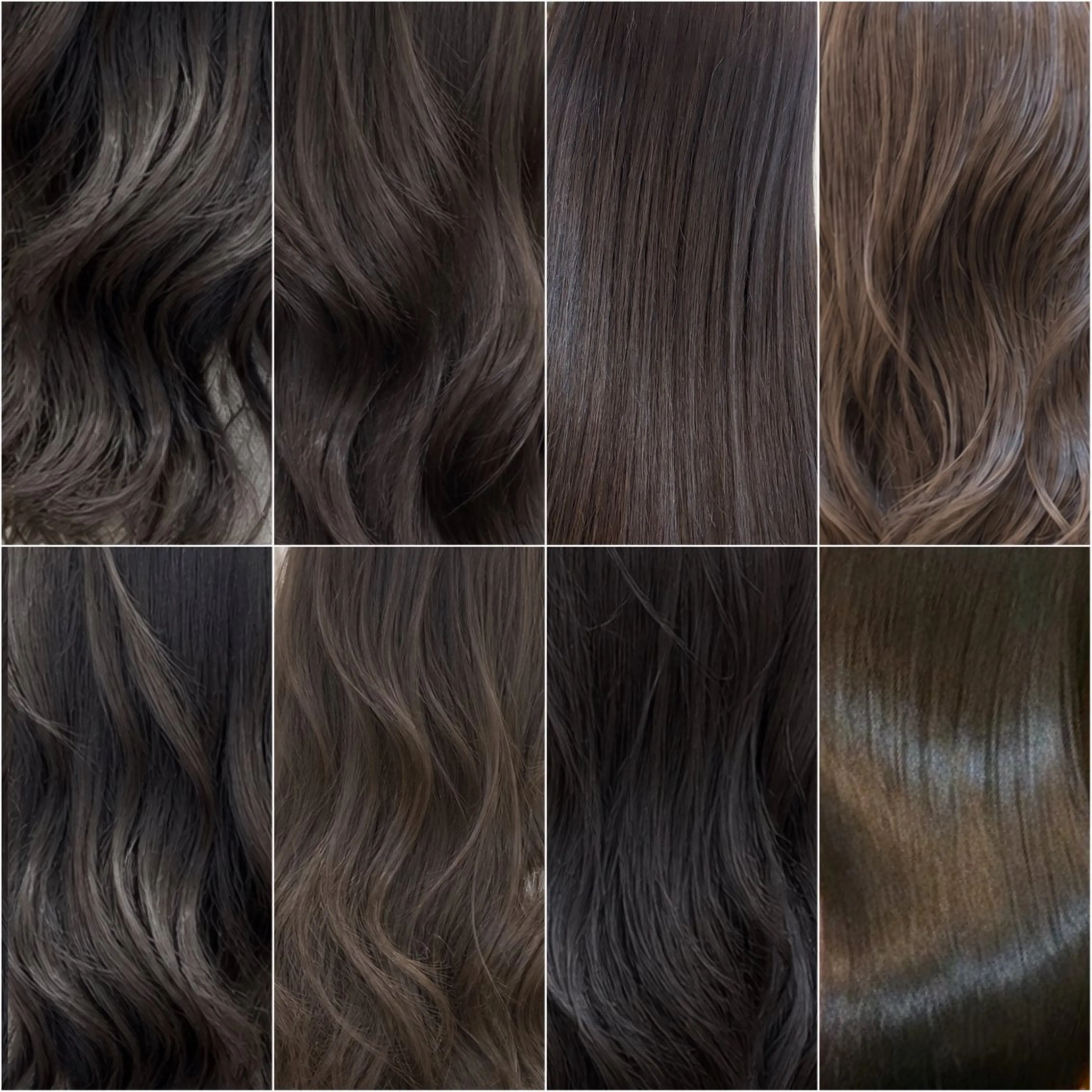 ロング カラー カット ヘアカラー トリートメント 髪質改善Wカラー ウルトワのアユカのヘアスタイル