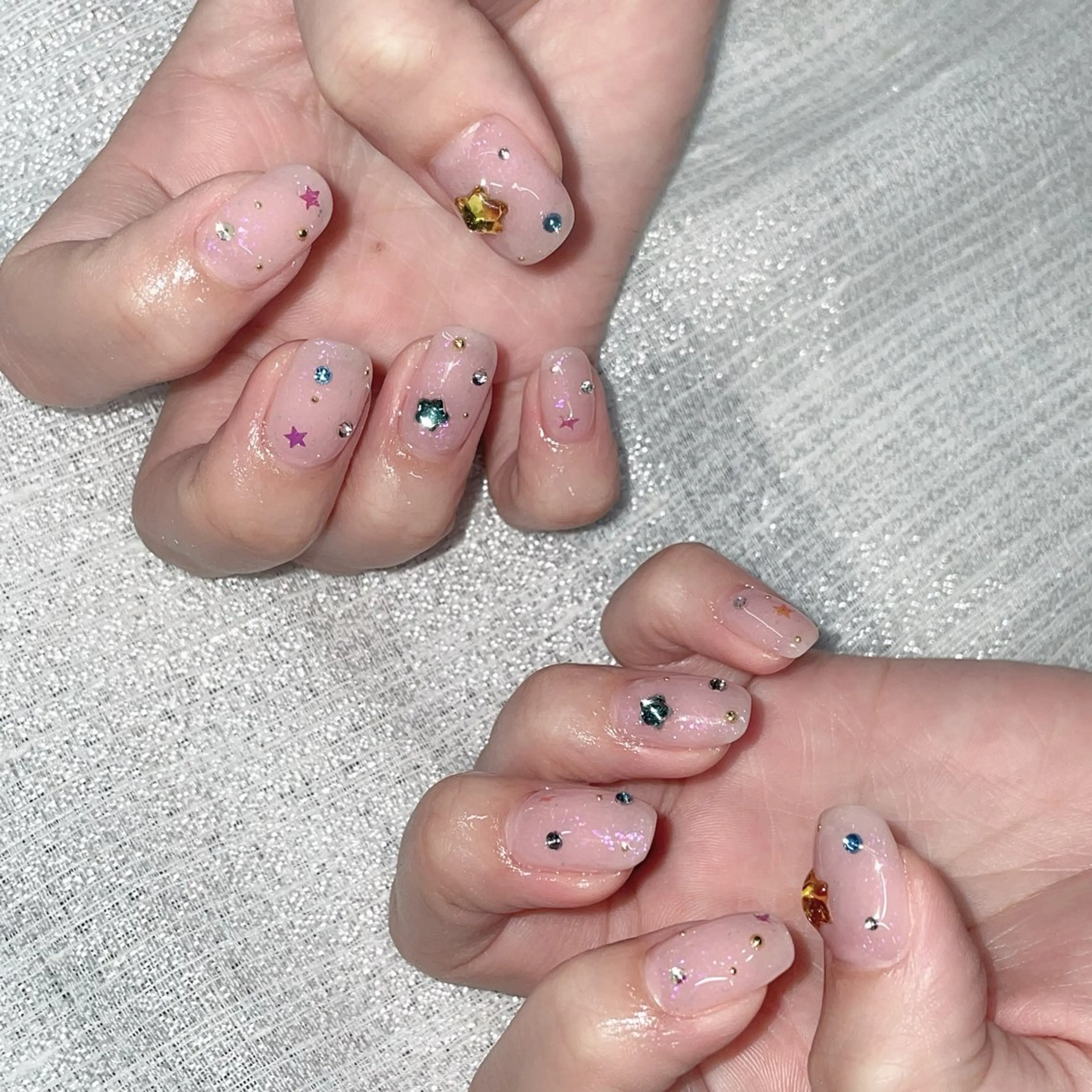 ネイル ラメ(グリッター) 林 ✨syousyouのネイルデザイン