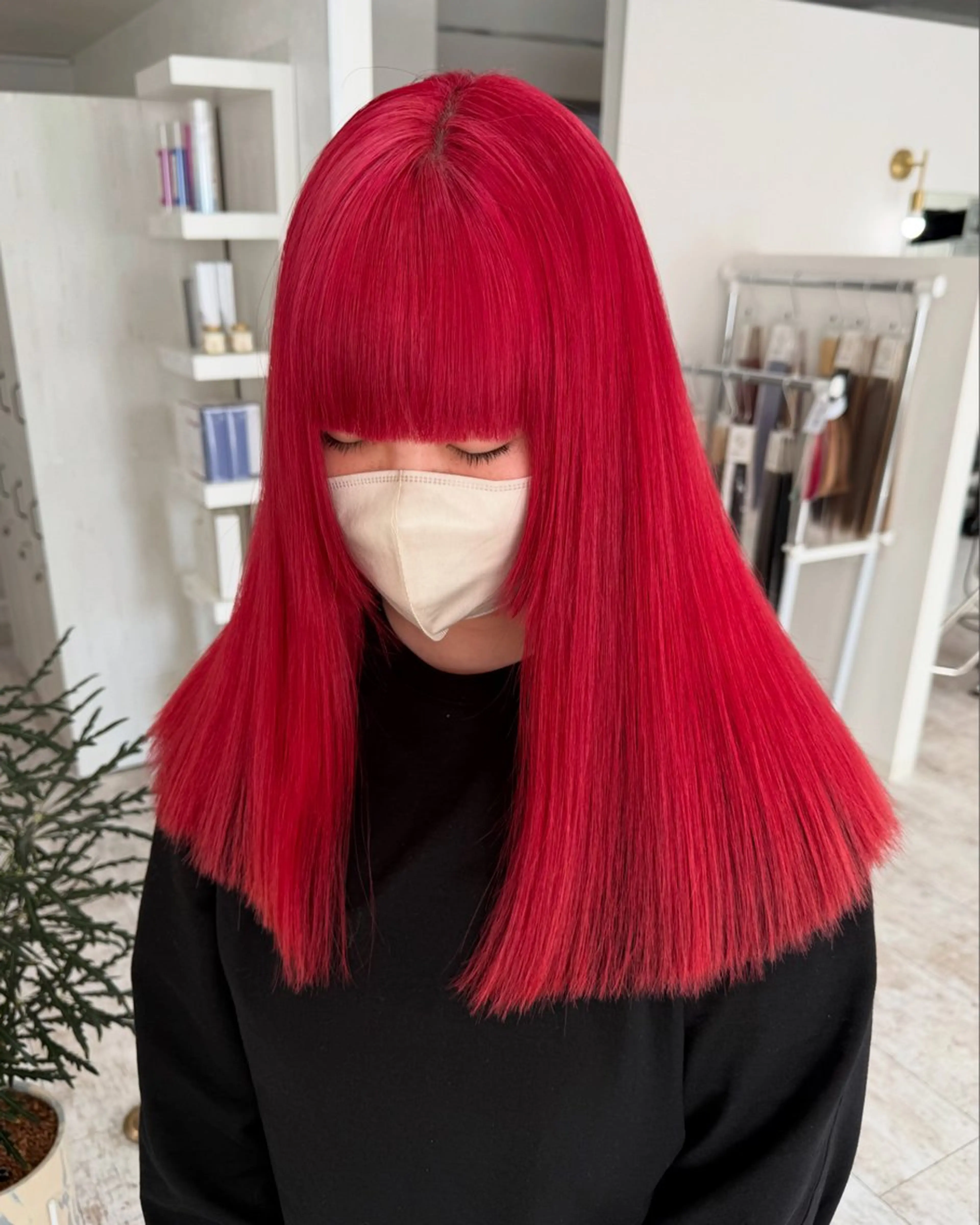 ロング カラー カット ヘアカラー piLLon/ RYUKAのヘアスタイル