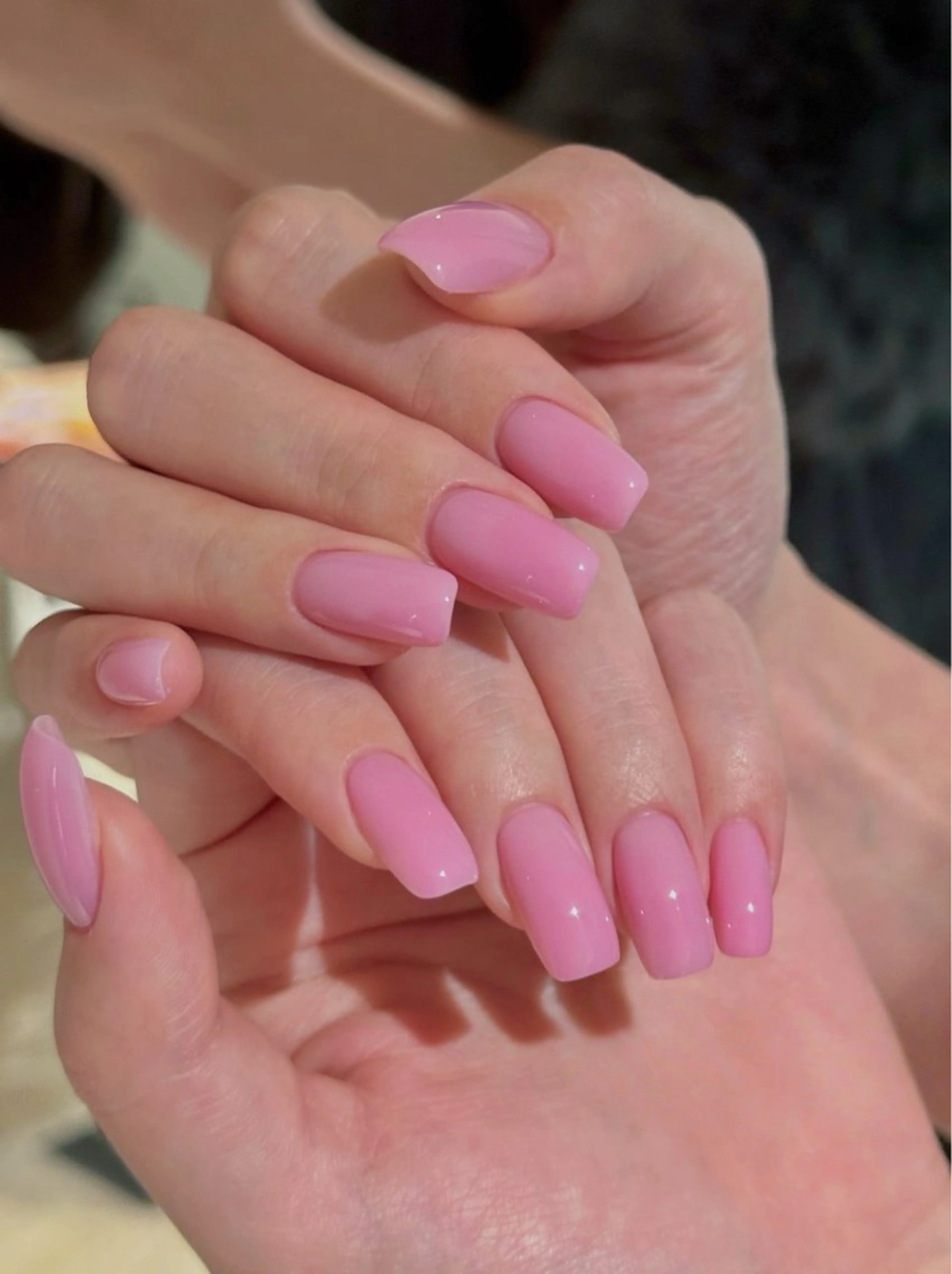 【jrネイリスト】ワンカラーorラメグラの写真