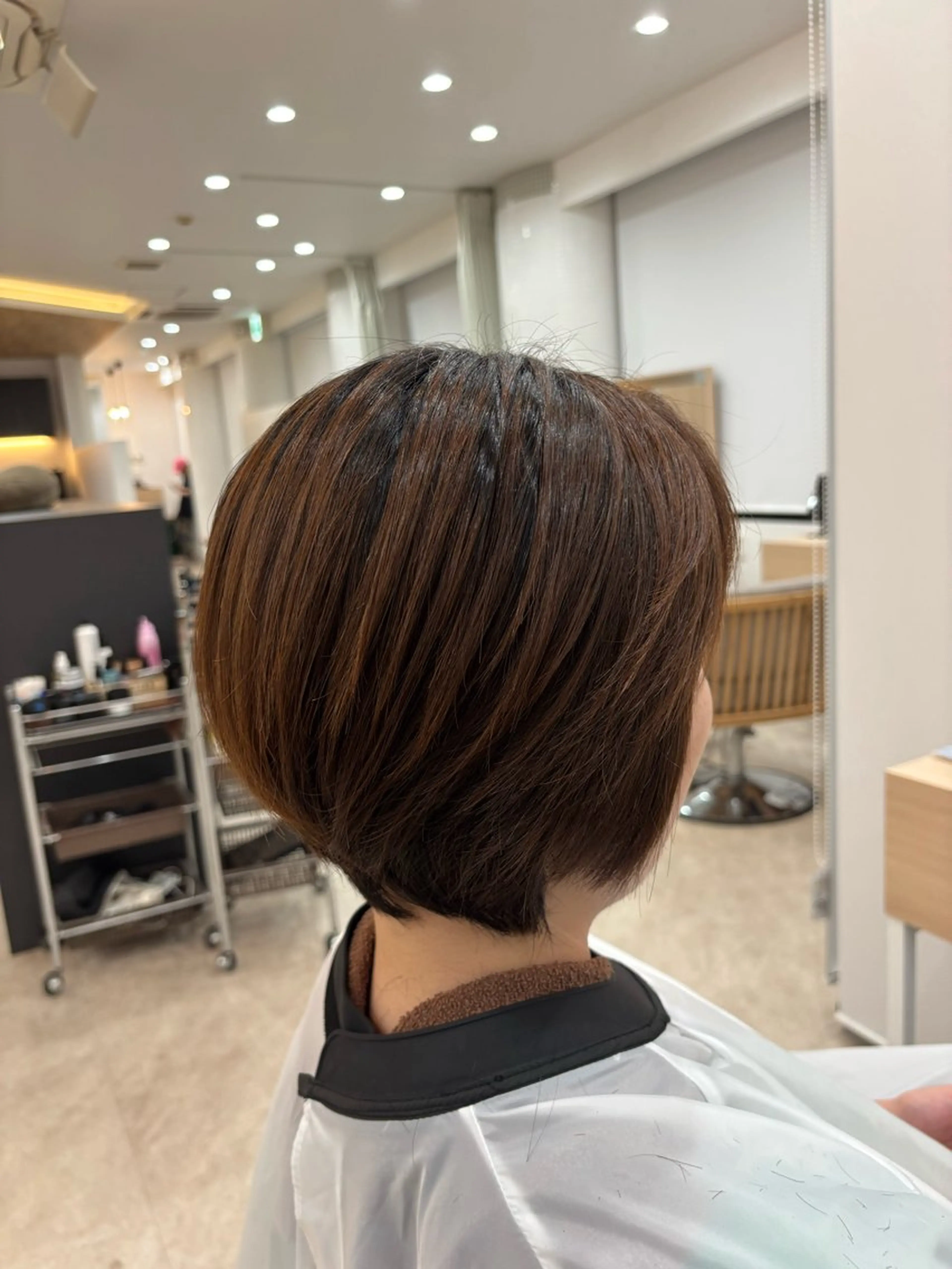 ショート カット ヘアカラー トリートメント 大瀧 聖也 /パーマ/艶髪カラーのヘアスタイル