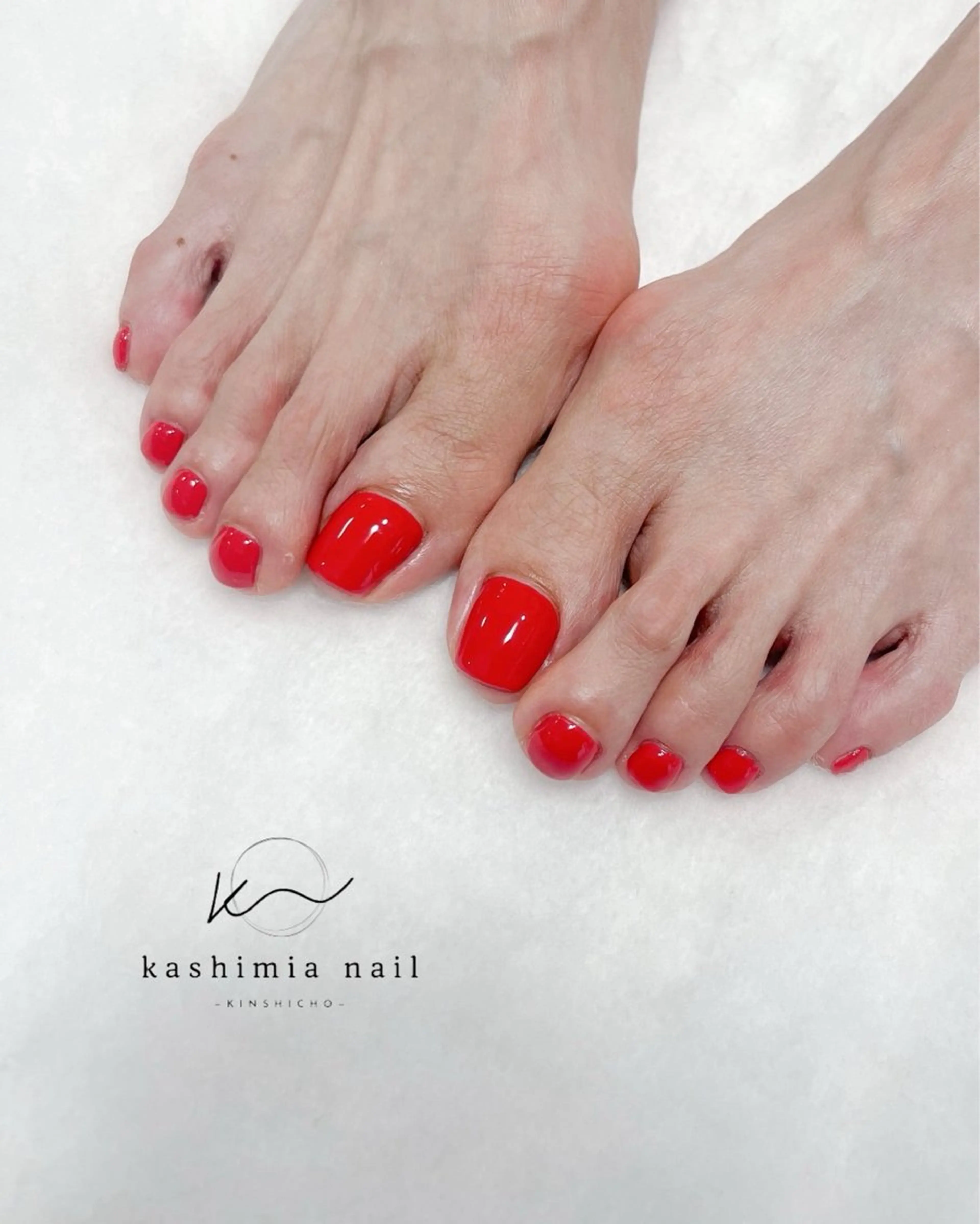 【春フット🌸¥2750】 ワンカラー🦶(単色/ラメ/フラッシュOK)シンプル~キラキラまで☺︎サンダル準備に✨の写真