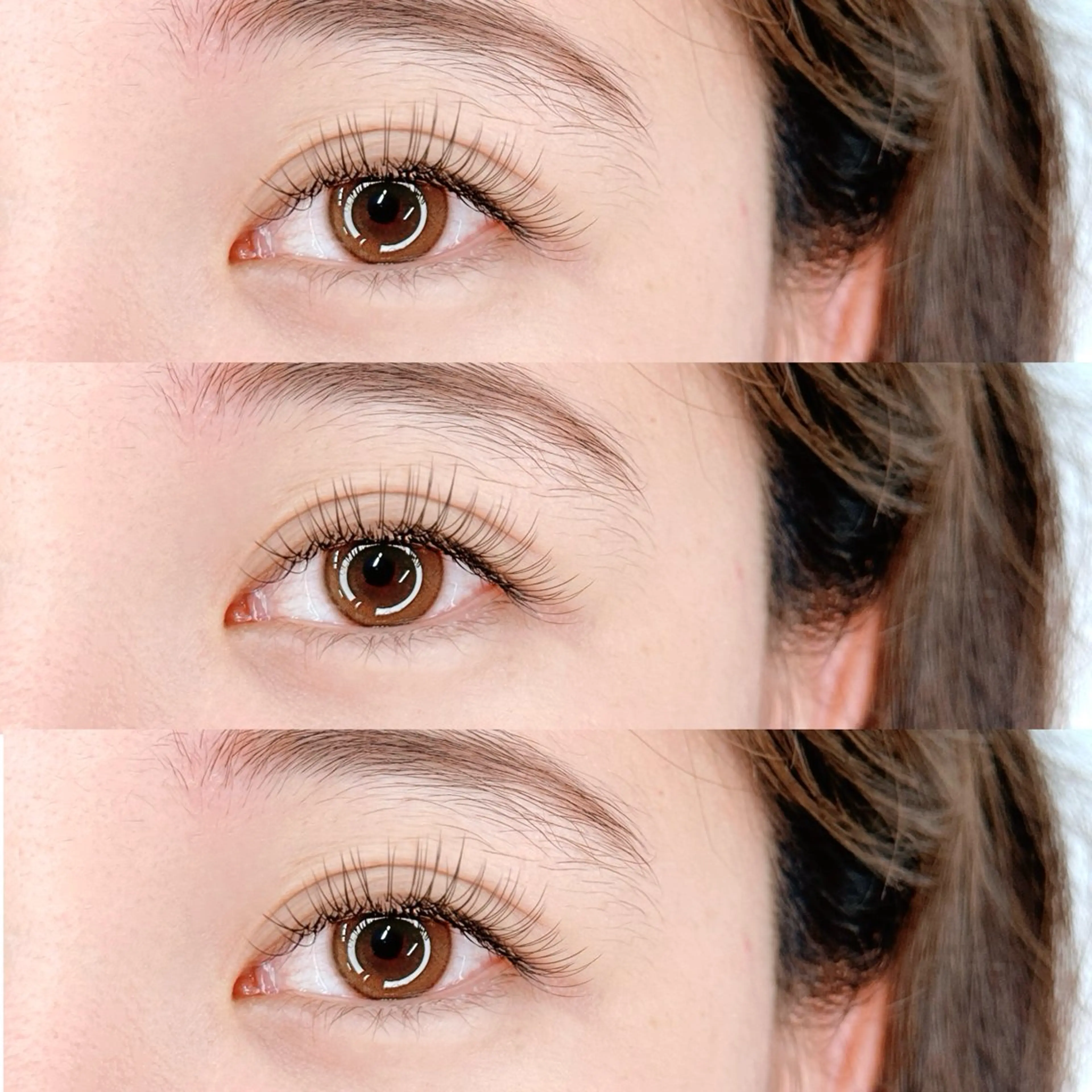 【持ち1.5倍⤴︎✨】LEDエクステ　フラットラッシュ100本の写真