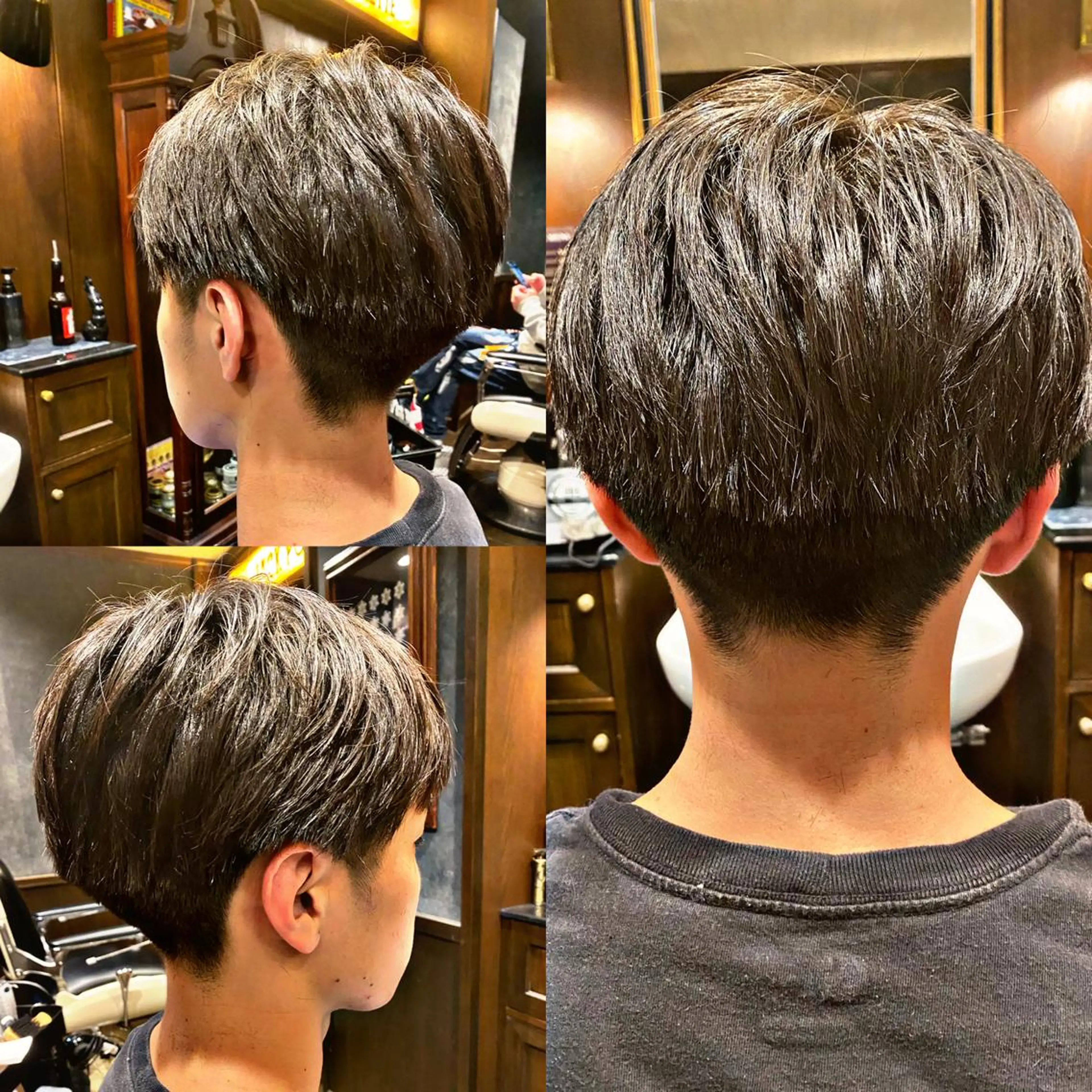 ショート メンズ 菅野 綺華のヘアスタイル