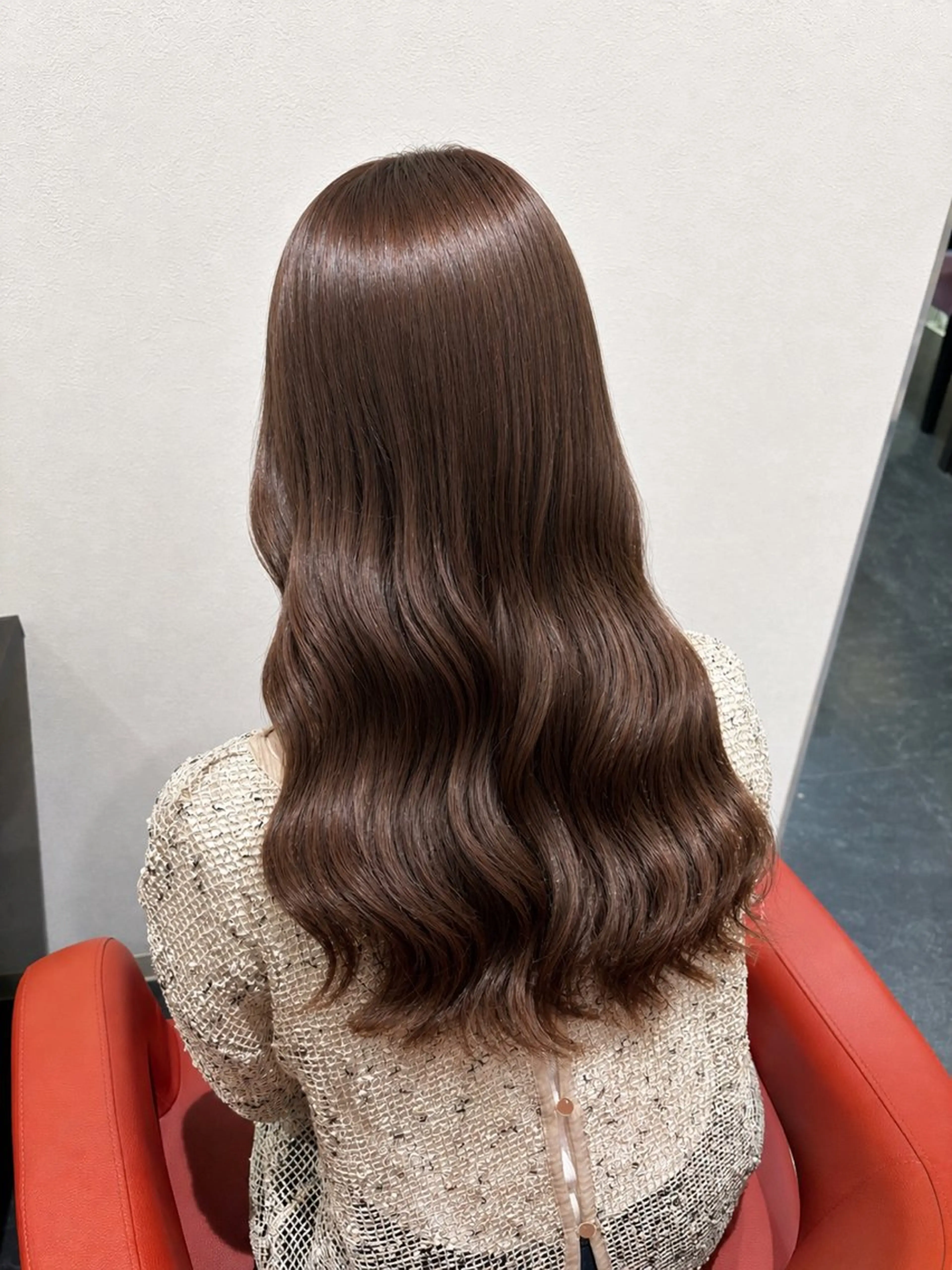 カラー ヘアカラー 沢木 陽菜のヘアスタイル