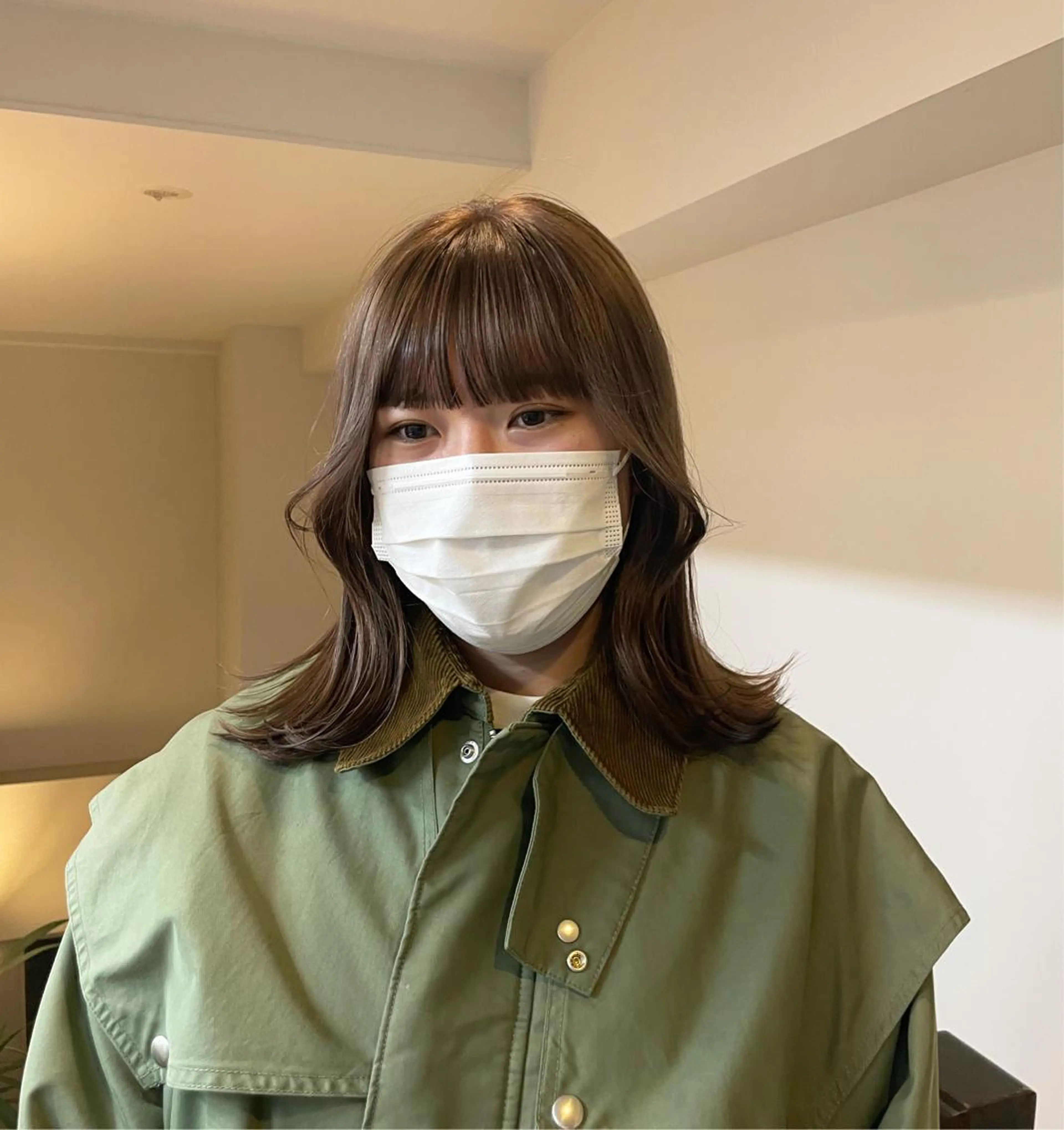 ミディアム カラー ブラウンカラー インナーカラー カットモデル募集 /RIOのヘアスタイル