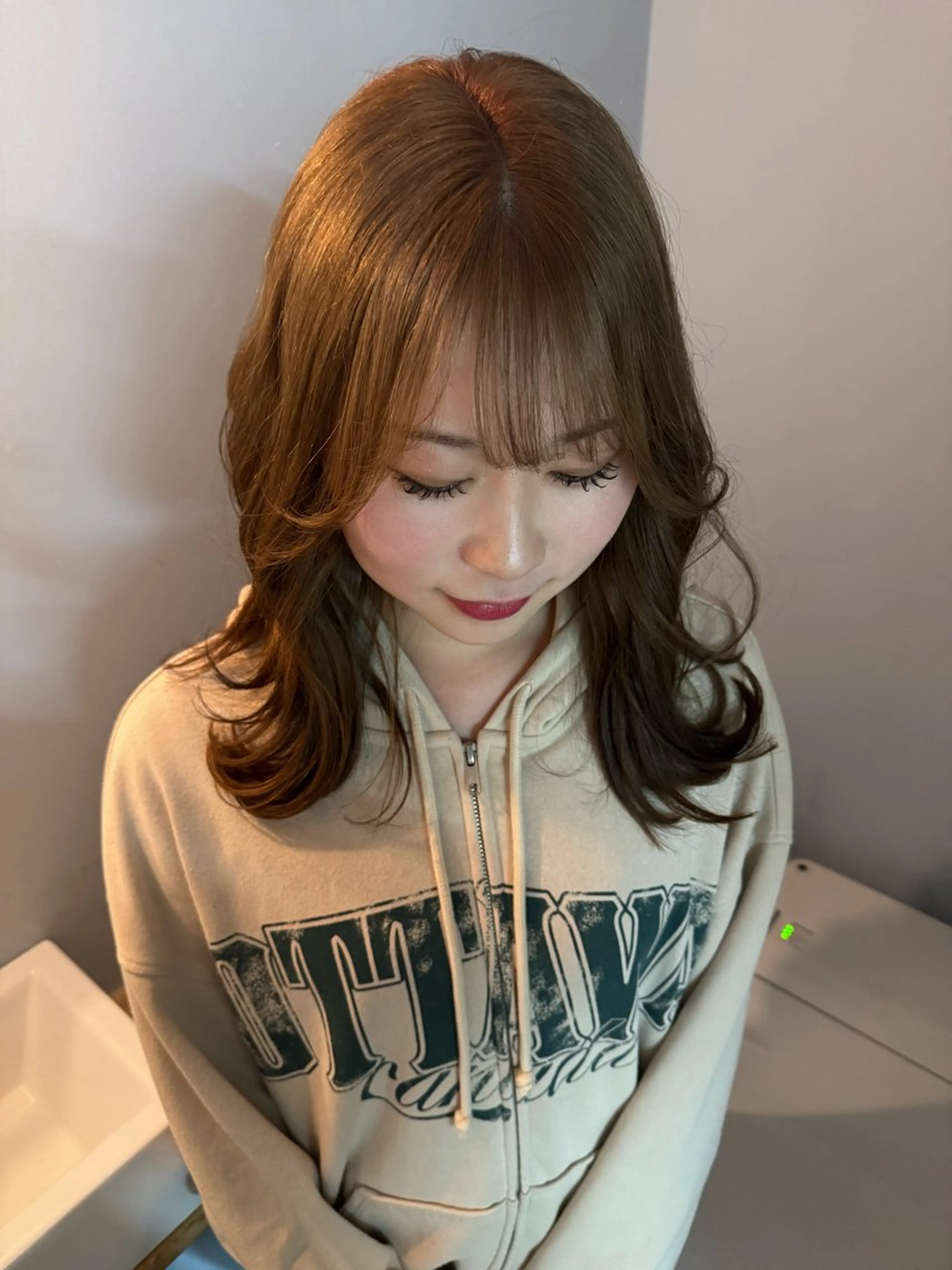 ロング カラー ブラウンカラー ヘアカラー ゆうと/ブリーチモデ ル/ストレートモデルのヘアスタイル