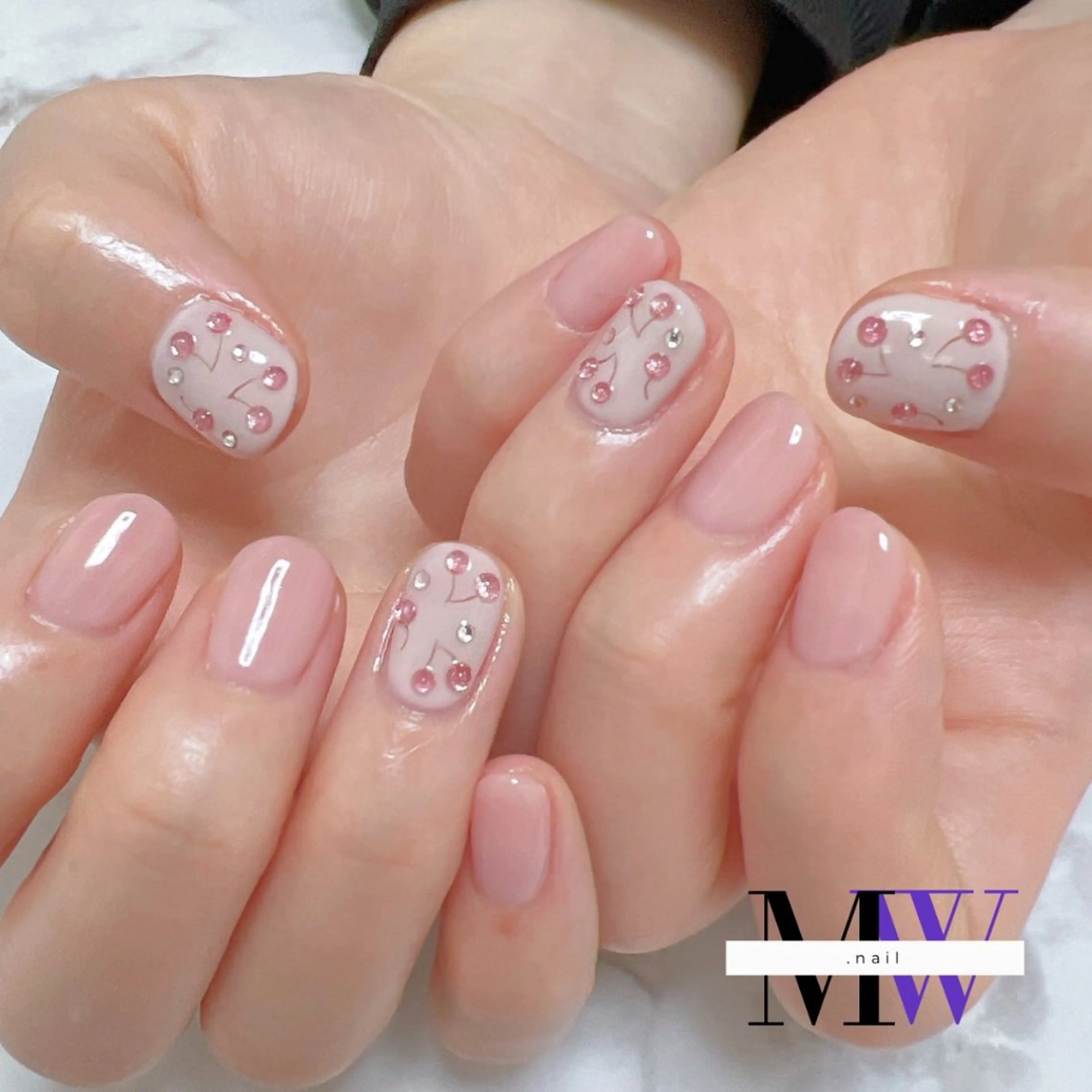 ネイル ハンドネイル MW .nailのネイルデザイン