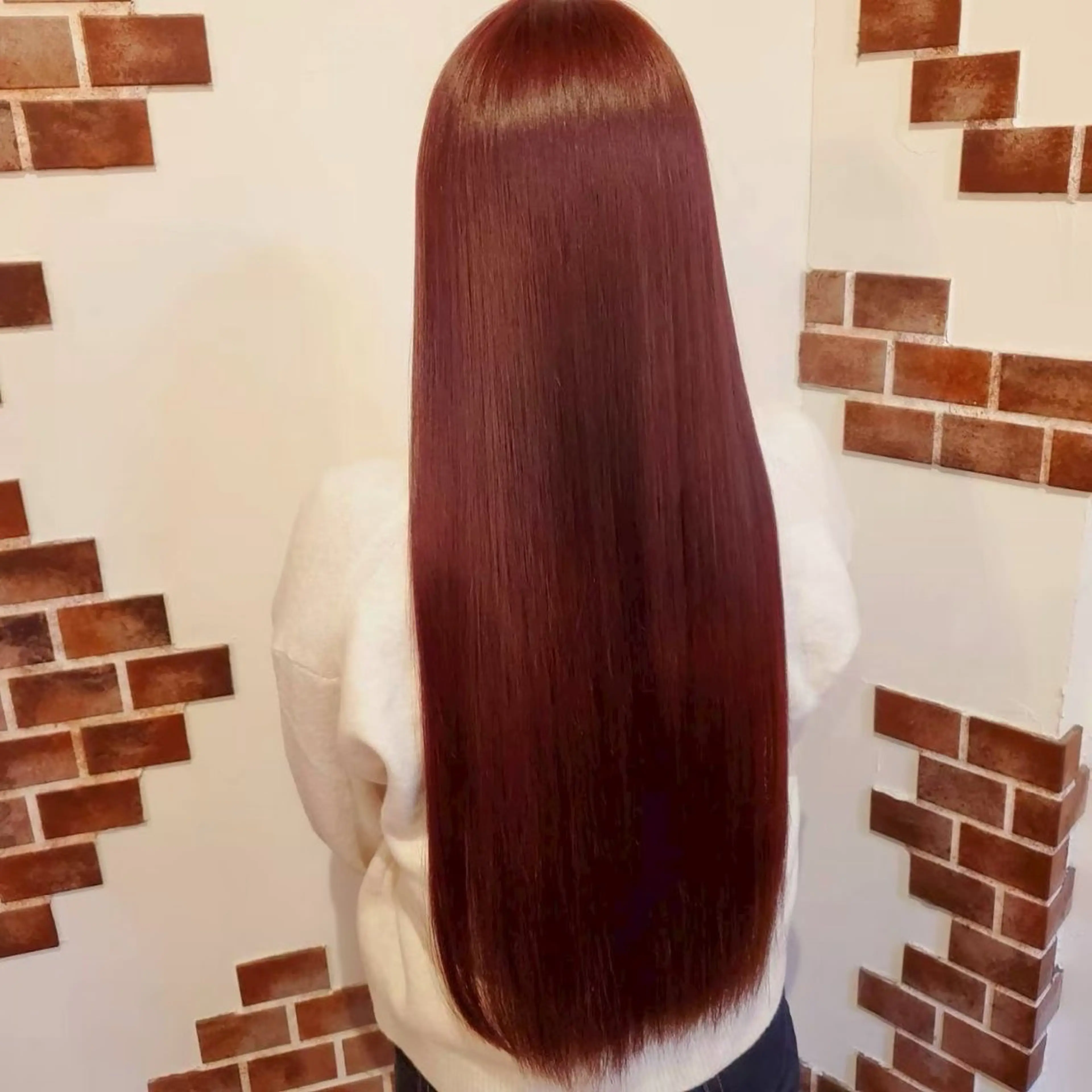 カラー トリートメント 岡北 さくらのヘアスタイル