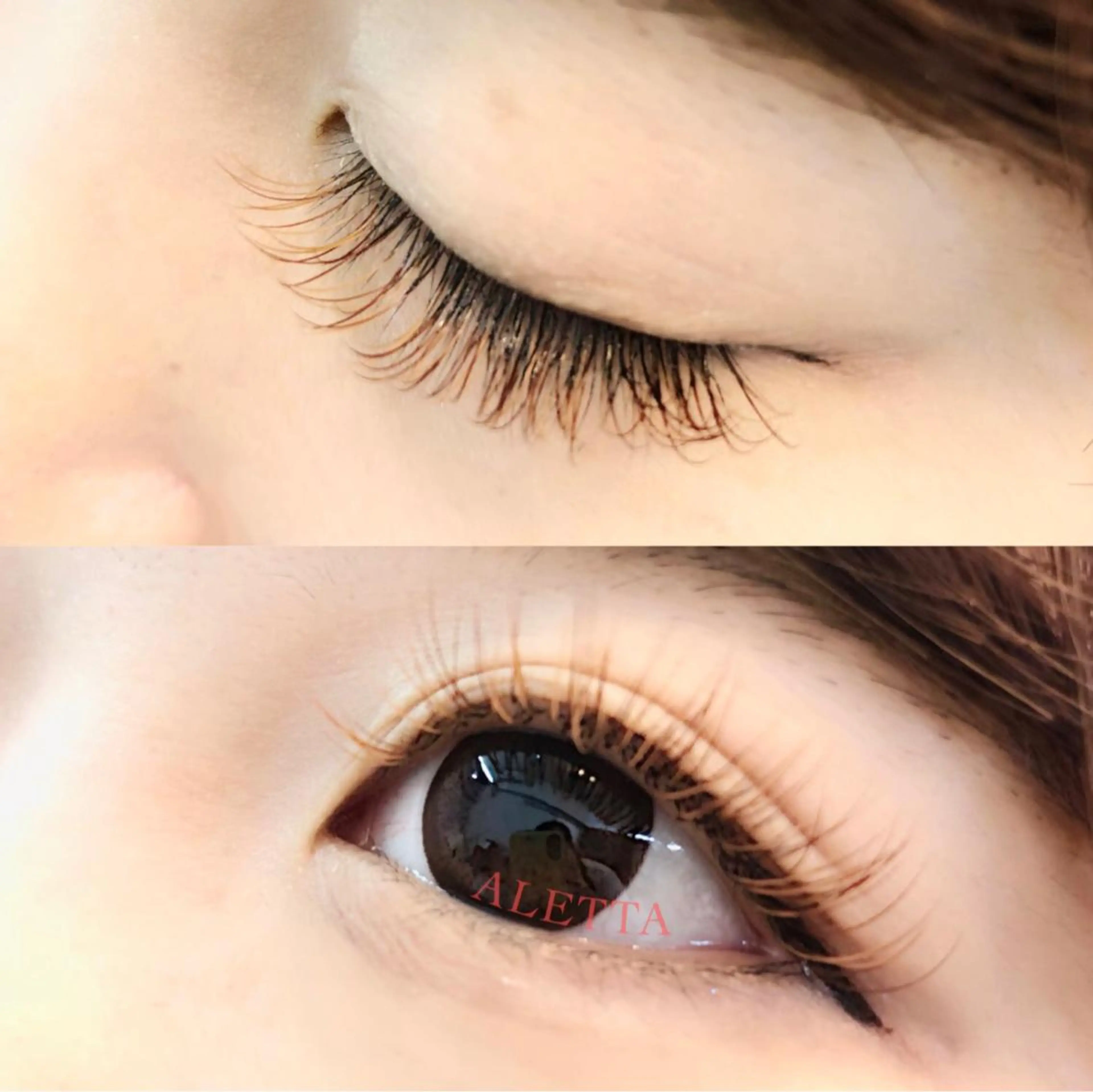 マツエク・マツパ カラーマツエク 中野 恵美菜のマツエク・マツパデザイン