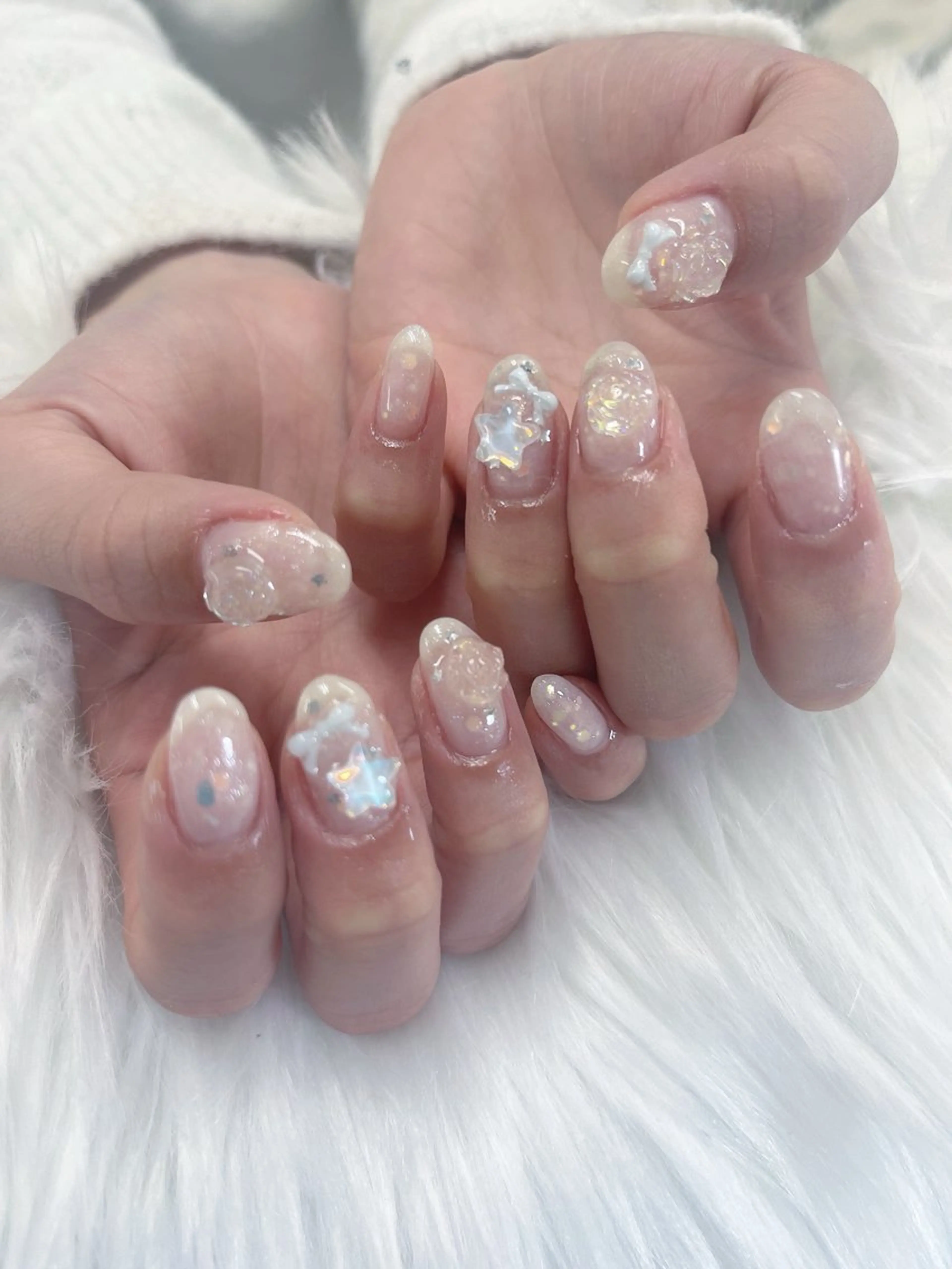 ネイル Maya 🧊🫧‪のネイルデザイン
