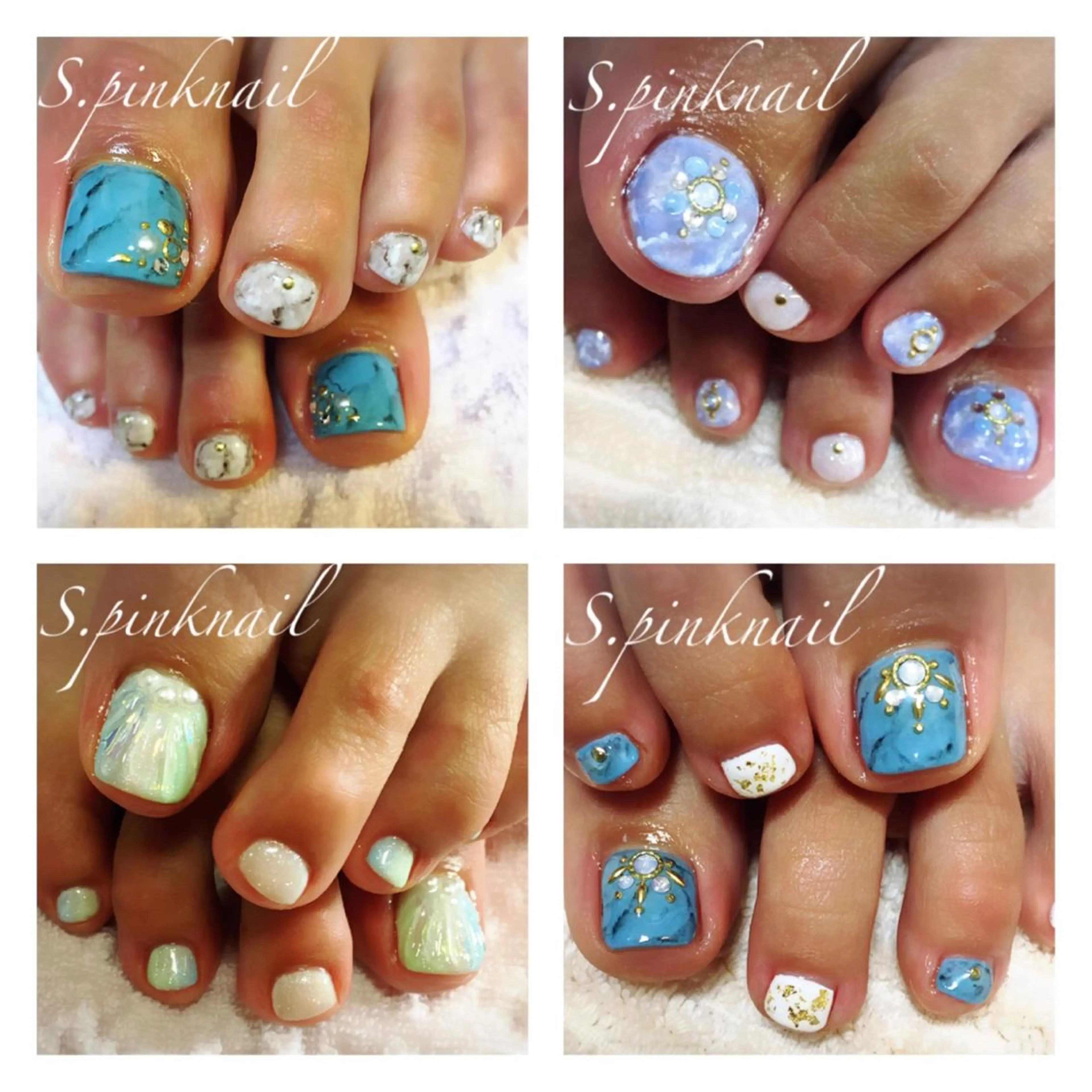 ネイル フットネイル Sincerely ☺︎のネイルデザイン